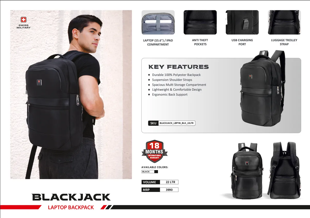 Swiss Military BlackJack