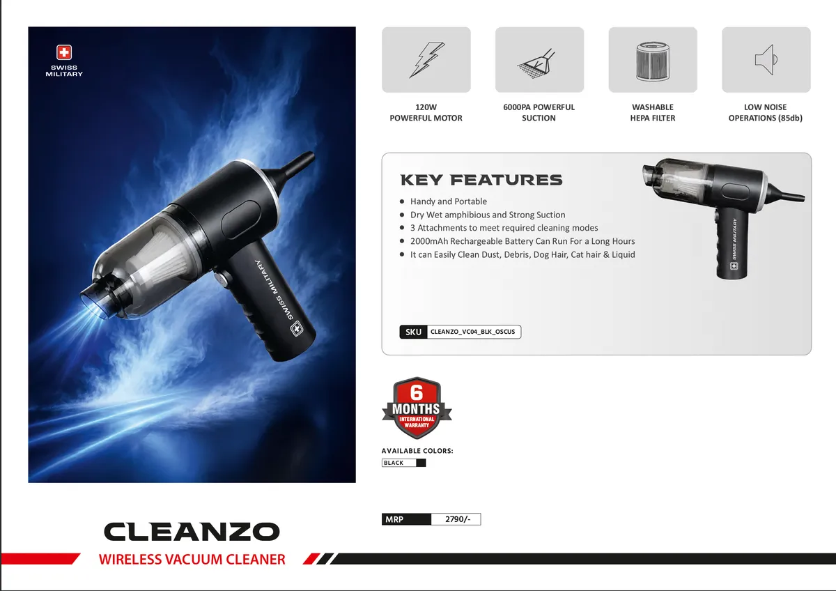 Swiss Military Cleanzo
