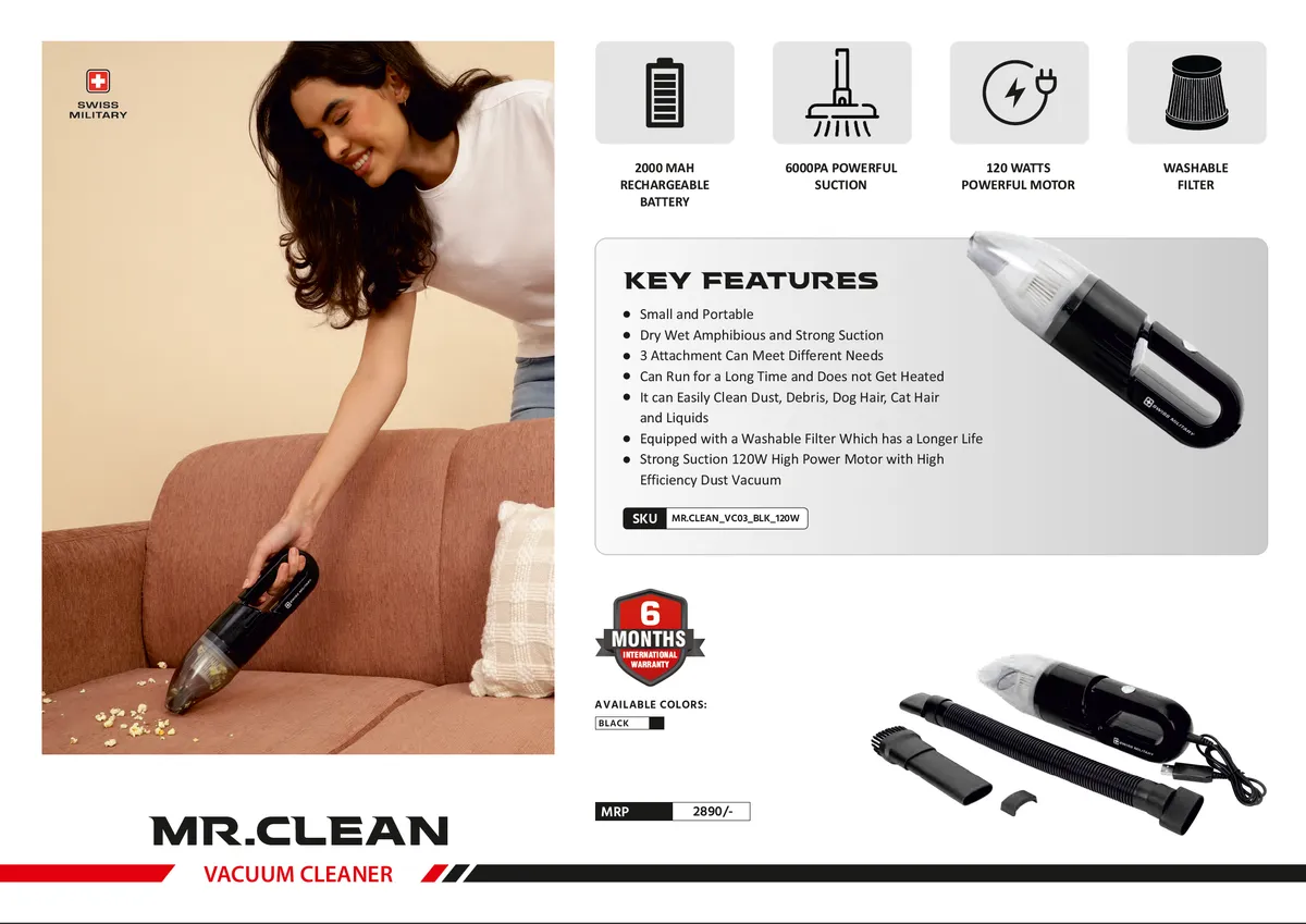 Swiss Military MR.Clean