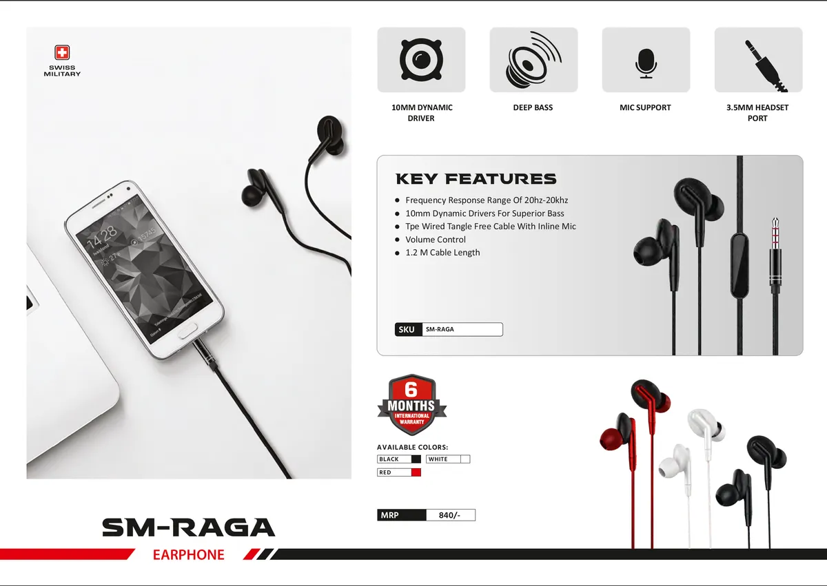 Swiss Military SM RAGA