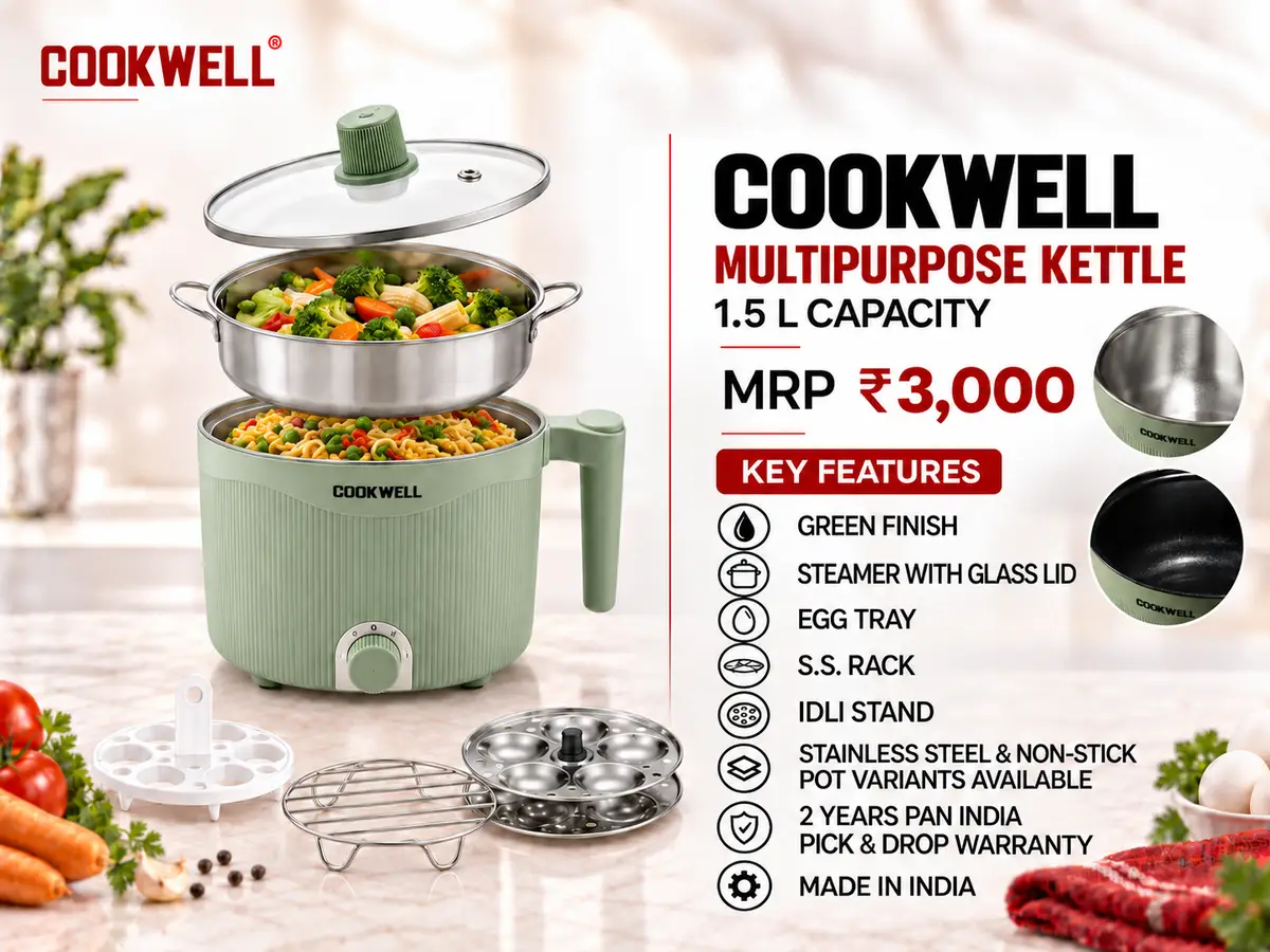 Nutripro Multipurpose Nonstick Kettles