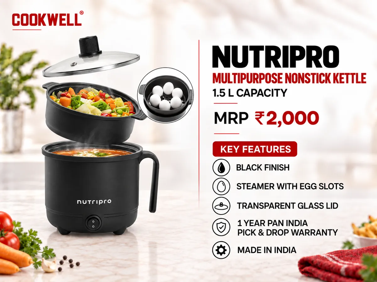 Nutripro Multipurpose Nonstick Kettle