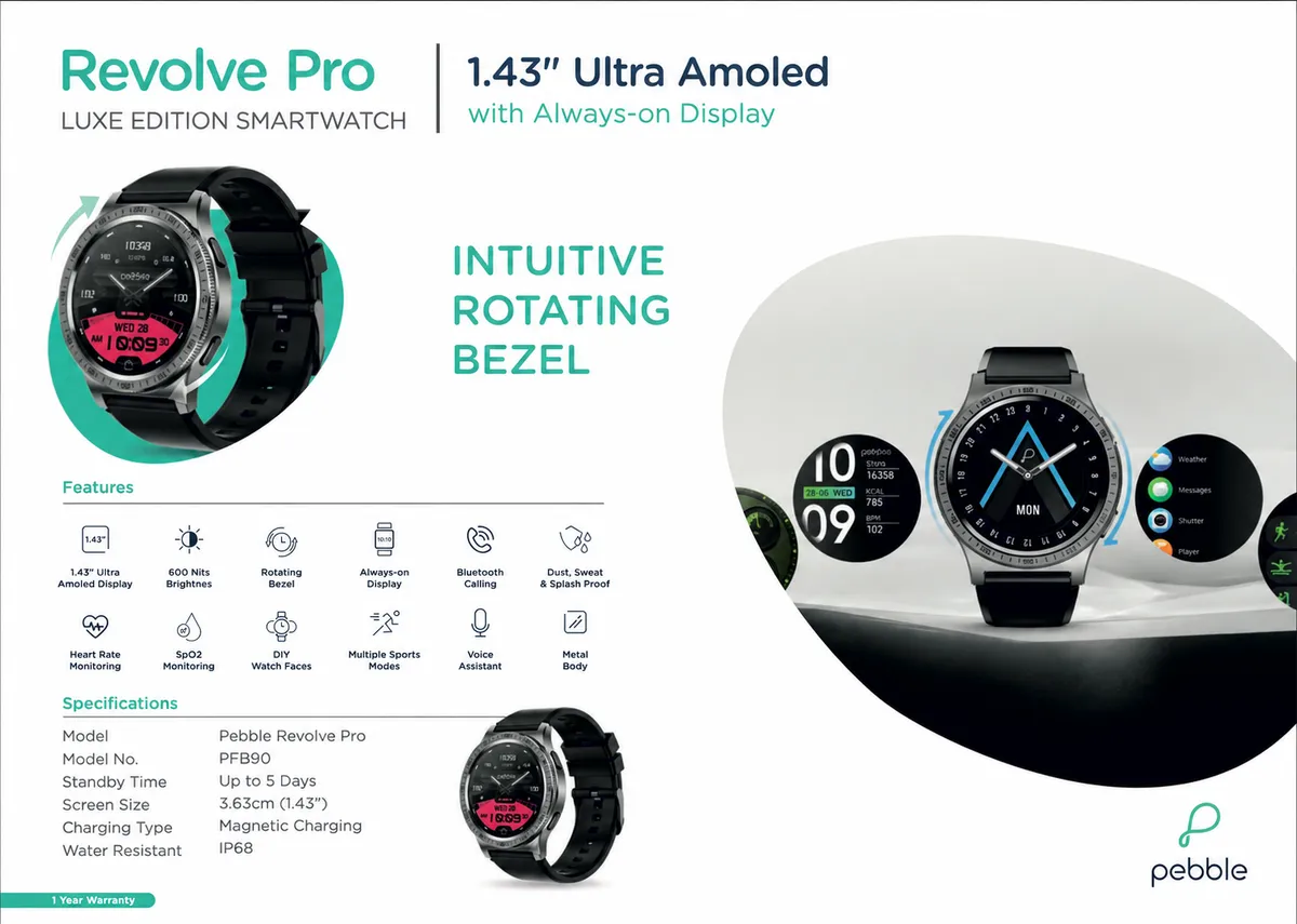 Pebble Revolve Pro