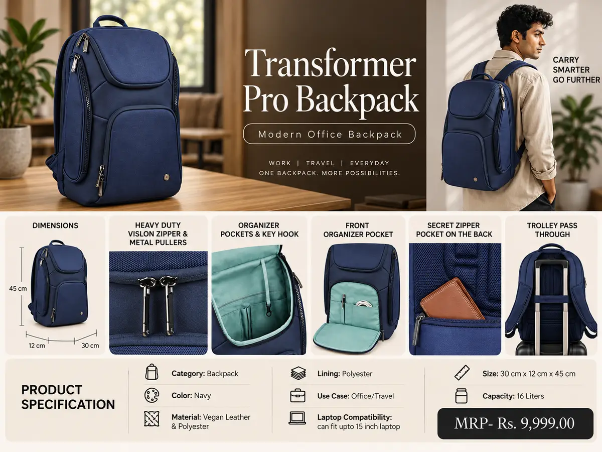 HOC Transformer Pro Backpack