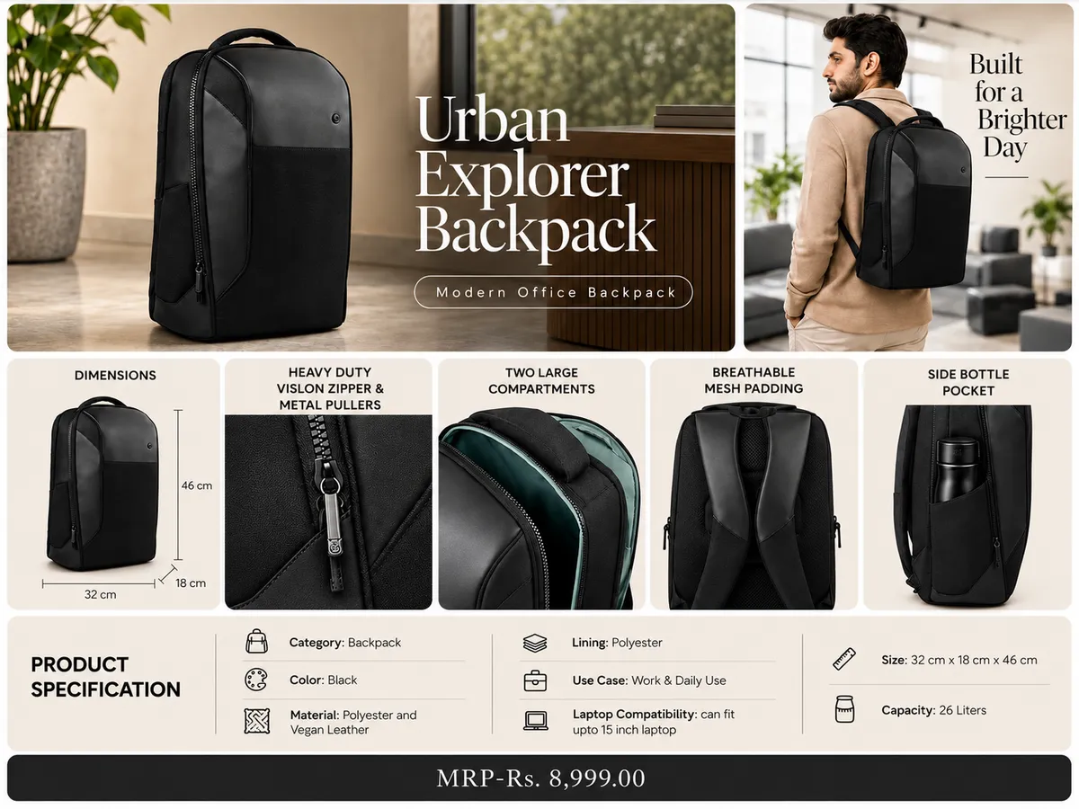 HOC Urban Explorer Backpack