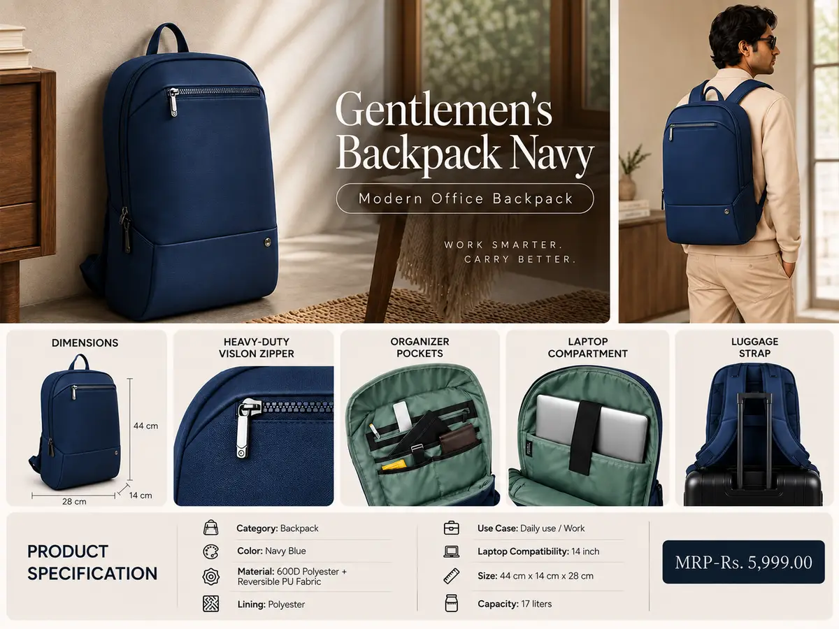 HOC Gentlemen's Backpack