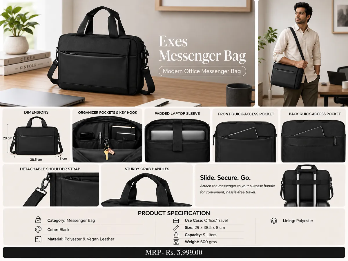 HOC Exes Messenger Bag