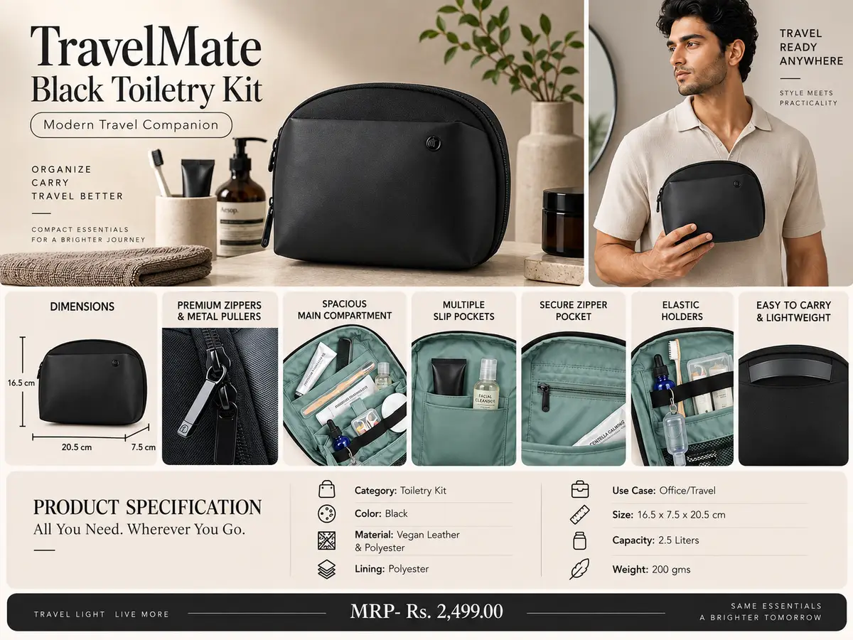 HOC TravelMate Black