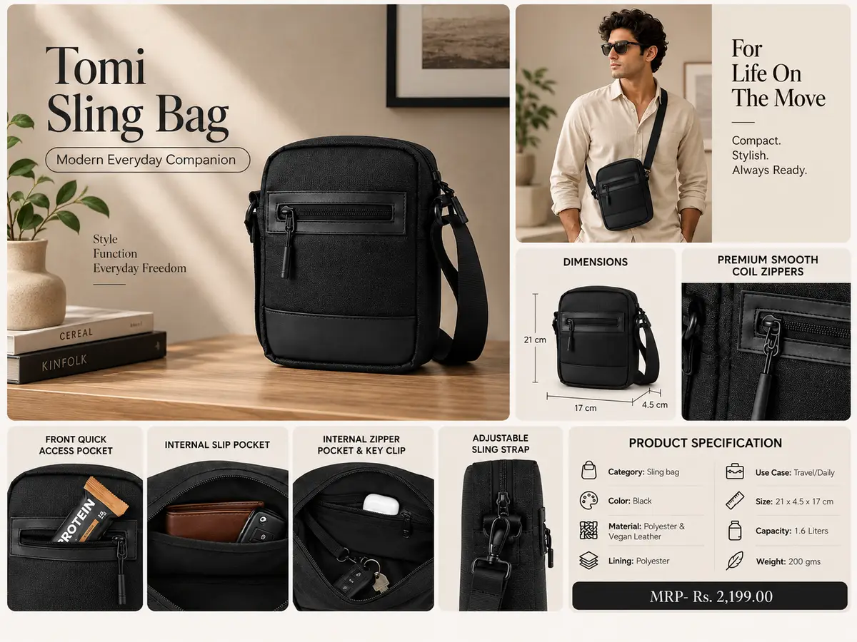 HOC Tomi Sling Bag