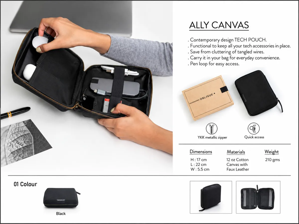 Oblique Ally Canvas