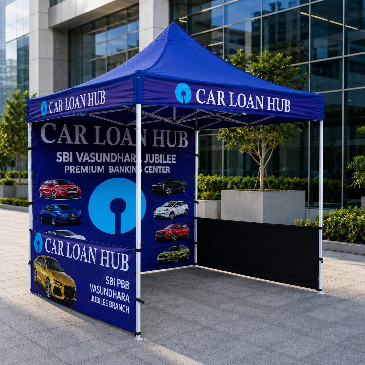 Promotional Gazebo Canopy Tent 3x3 Mts