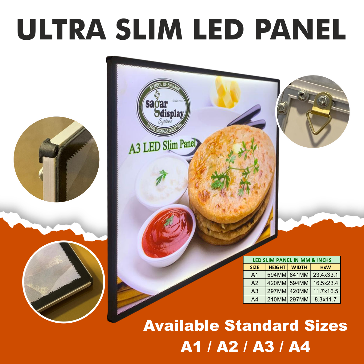 Ultra Slim Led Light Box