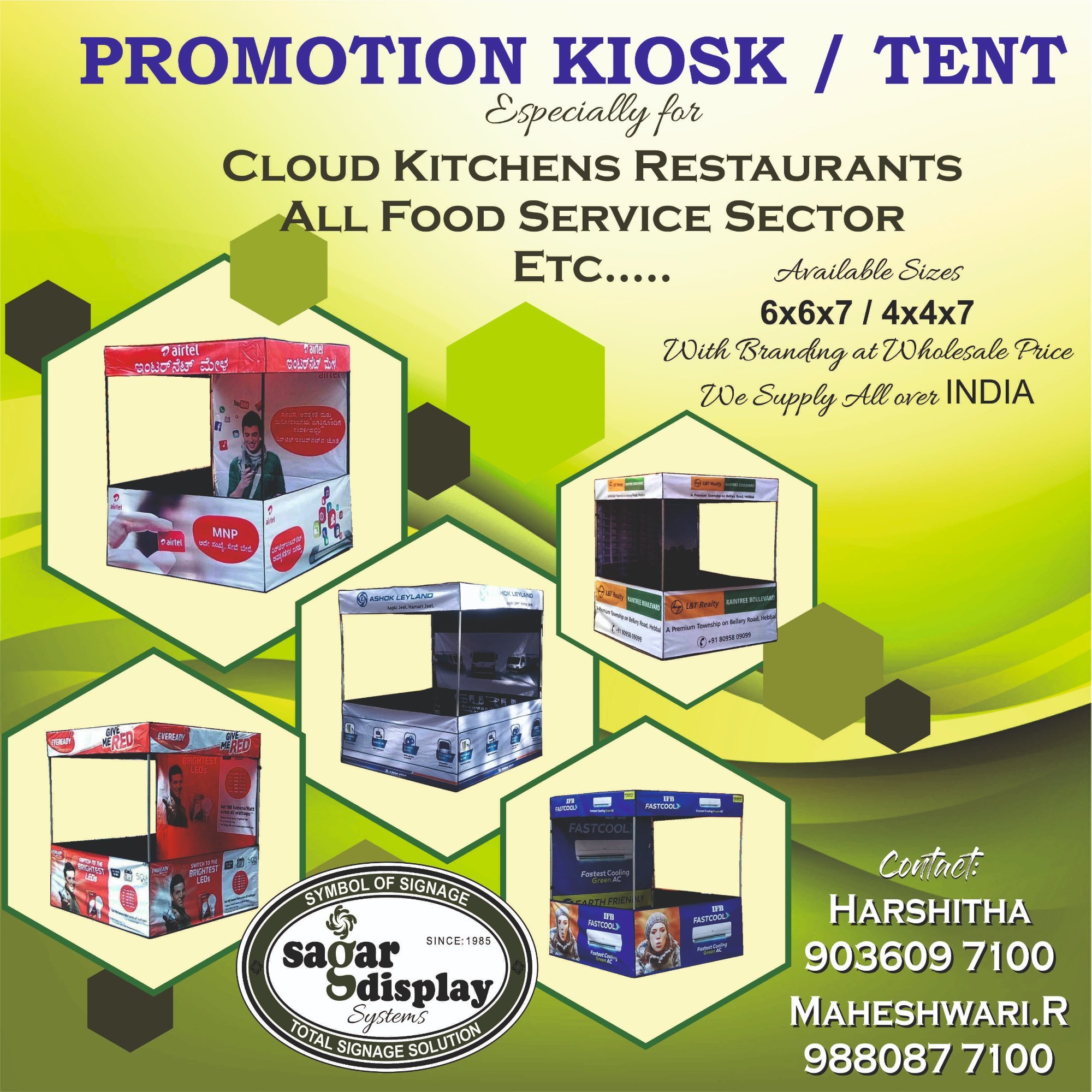 Folding Stall Tent