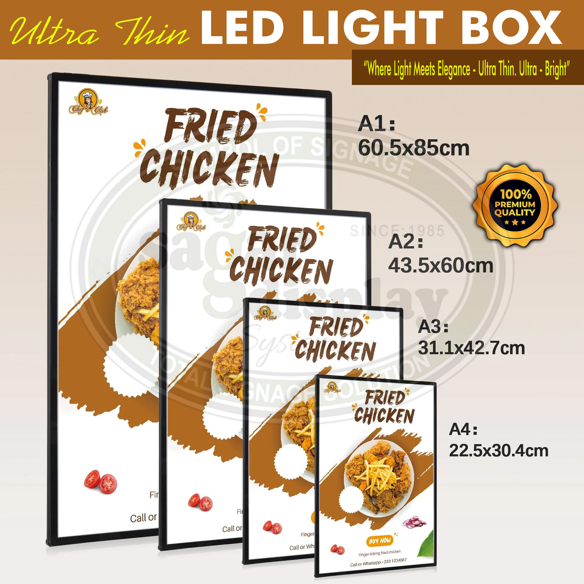 Led Slim Light Board