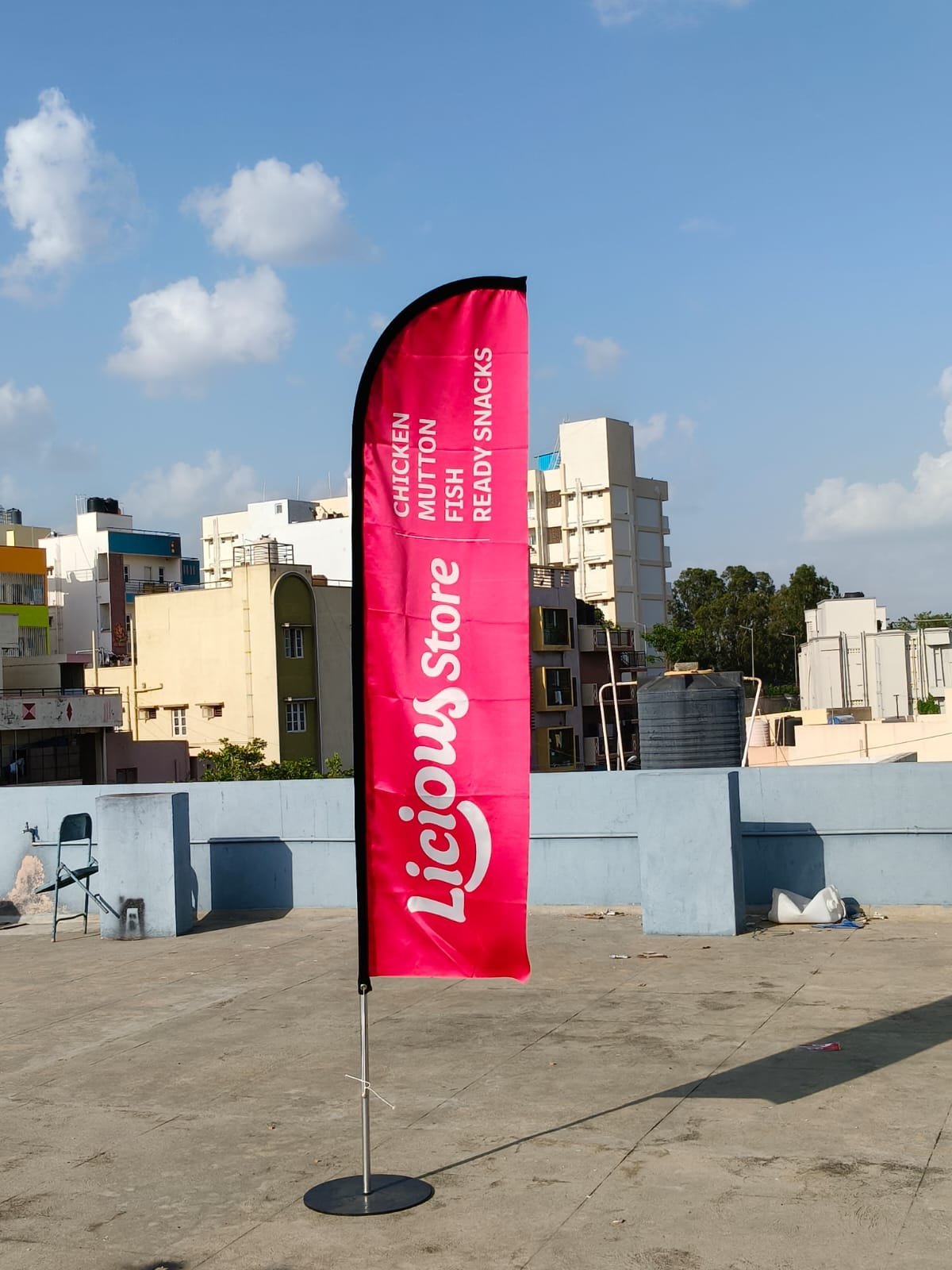 Flag Banner Stand