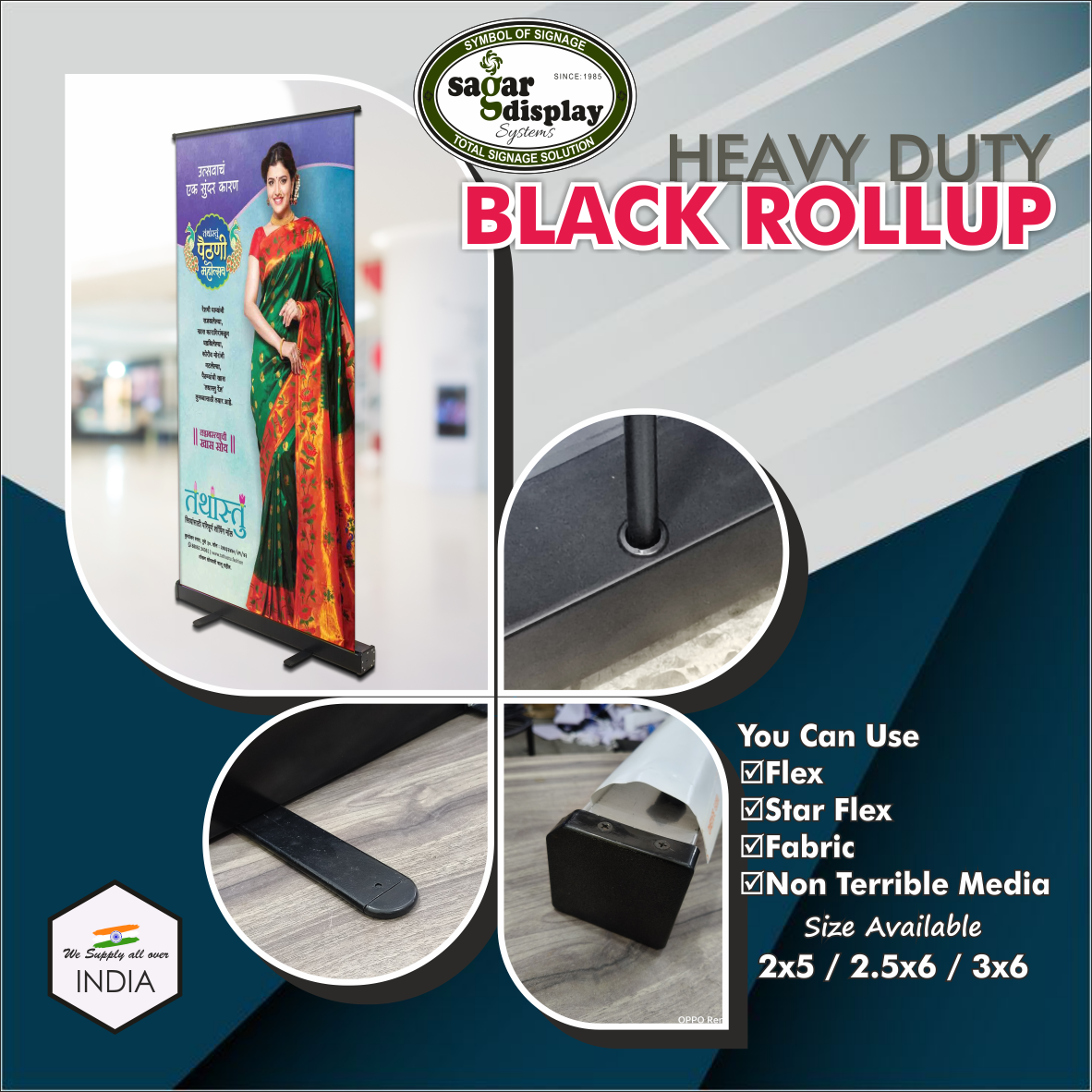 Printed Roll Up Banner Stand