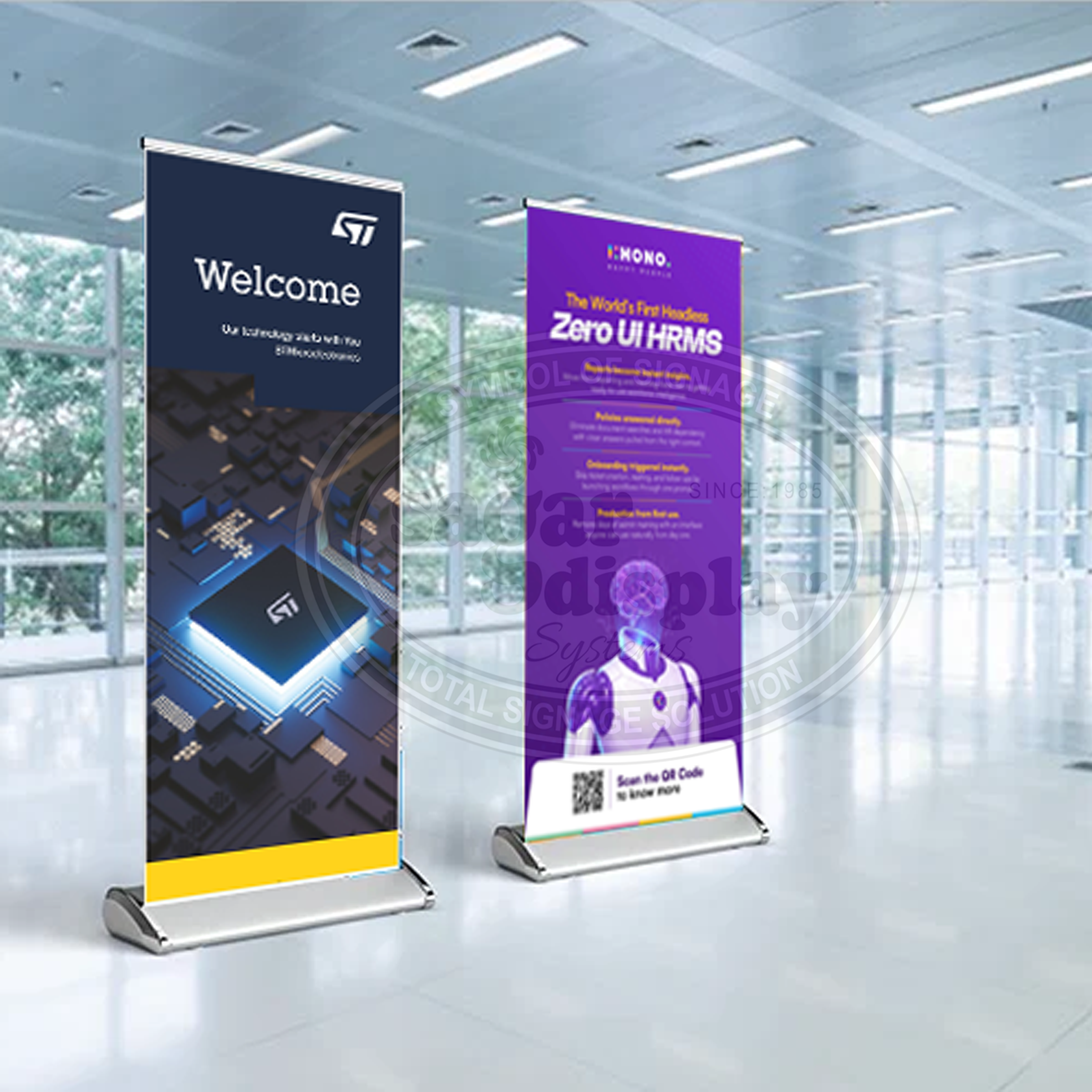 Aluminium Roll Up Standee
