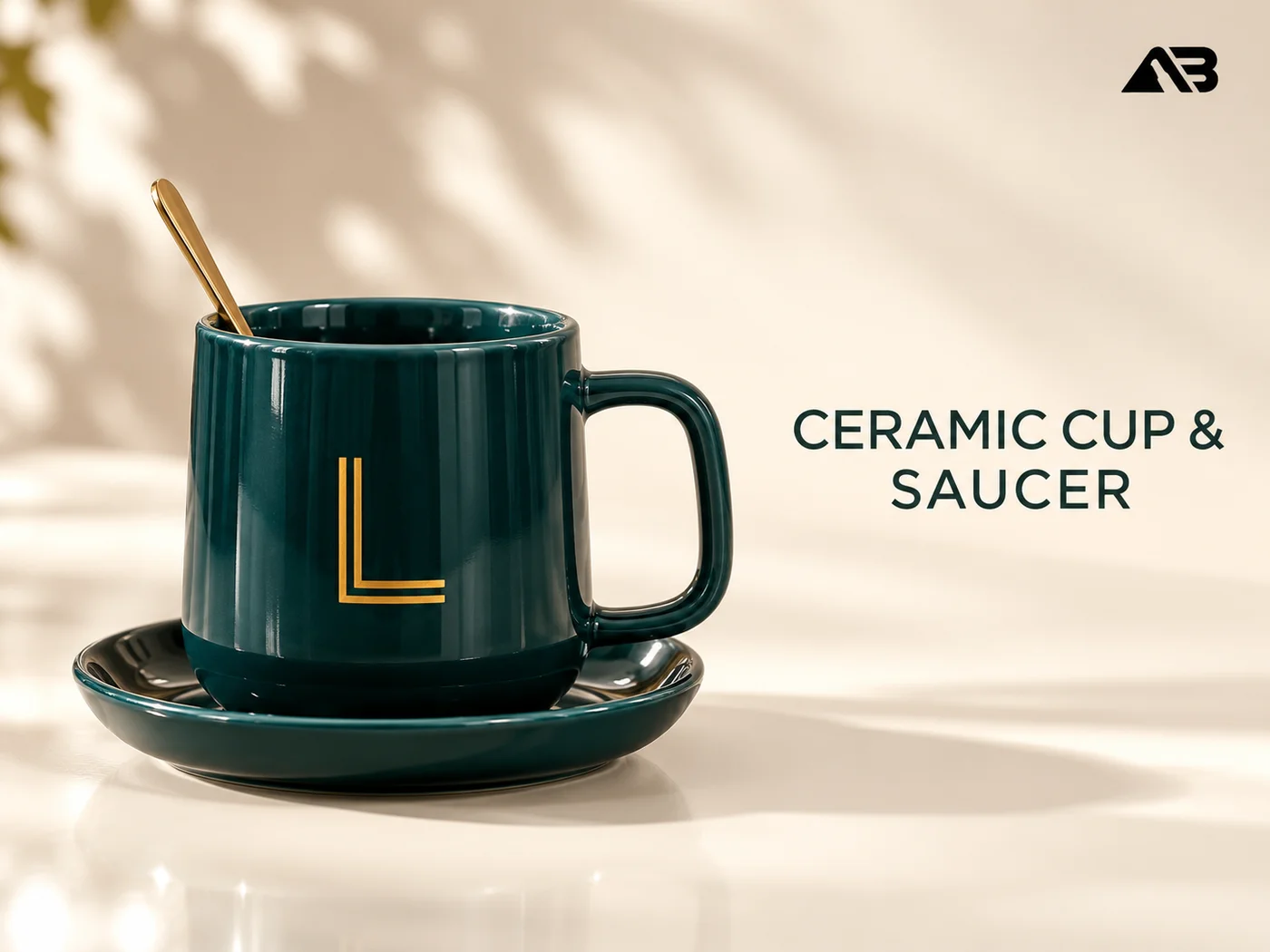 Aqua-Bot CERAMIC CUP & SAUCER