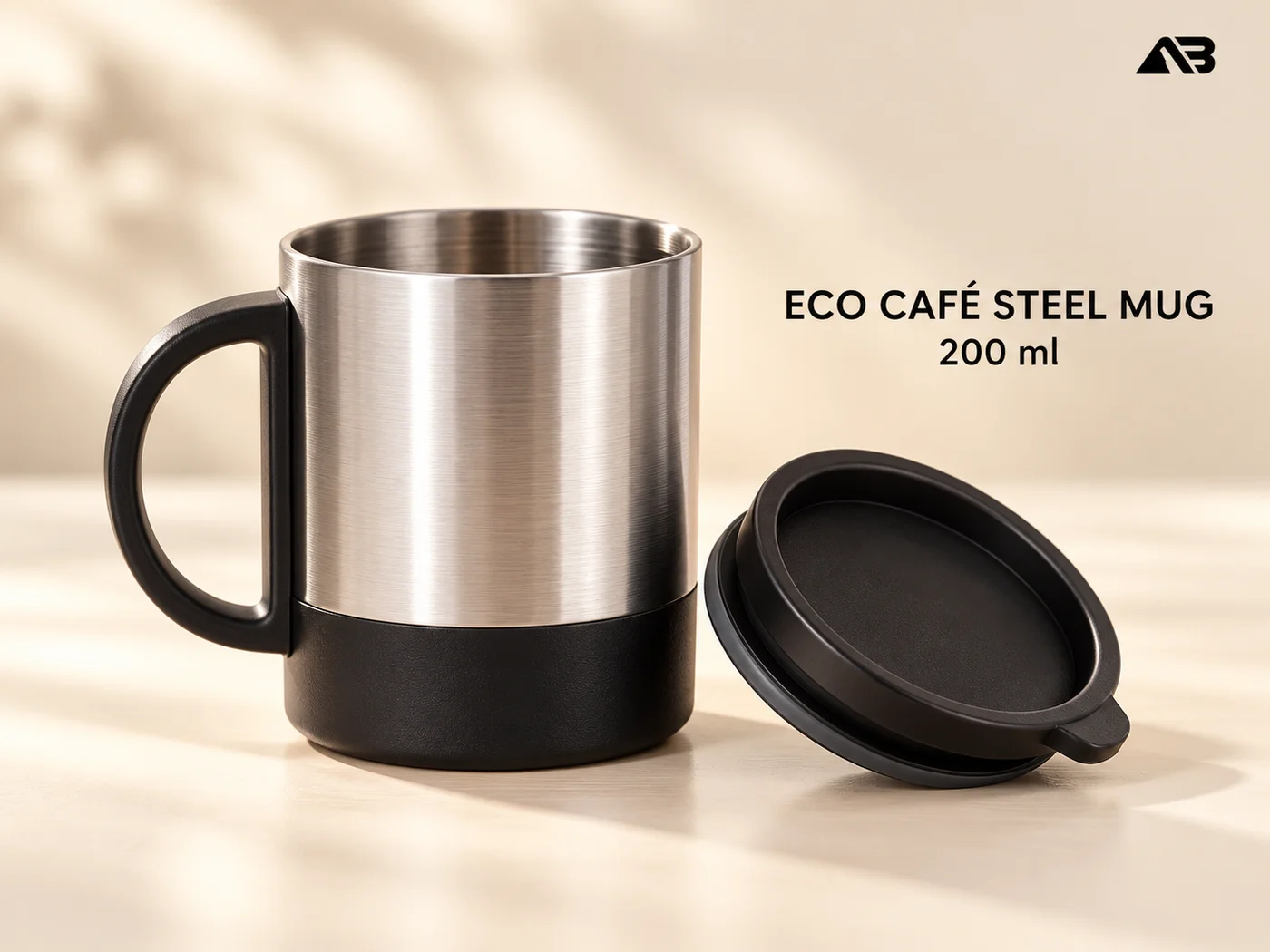 Aqua-Bot ECO CAFÉ STEEL MUG 200 ml