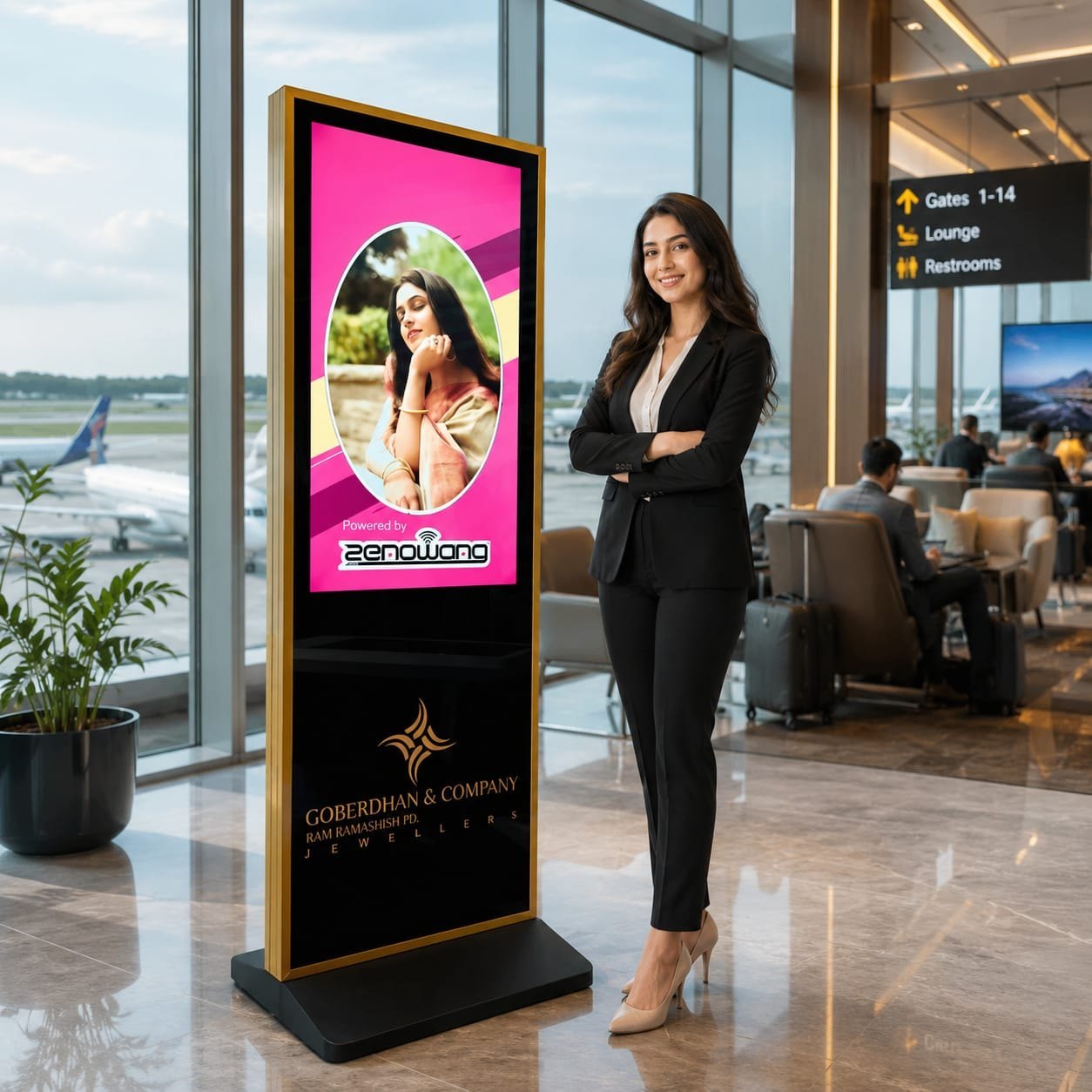 Digital Standee Display Manufacturer