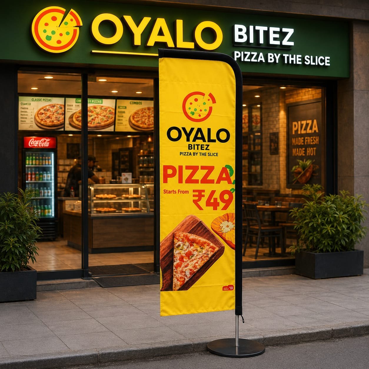 Flag Banner Stand