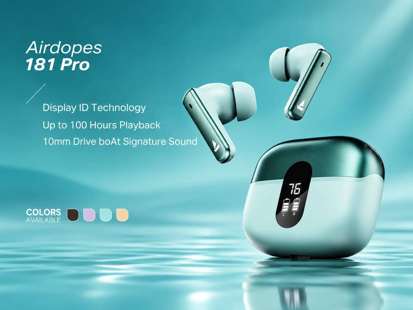 Boat Airdopes 181 Pro True Wireless Earbuds