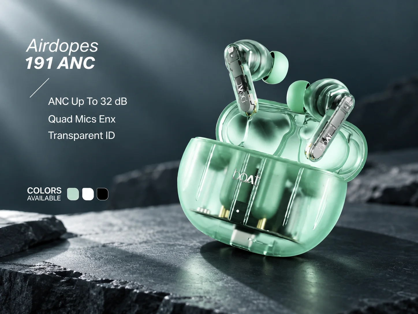 Boat Airdopes 191 ANC True Wireless Earbuds