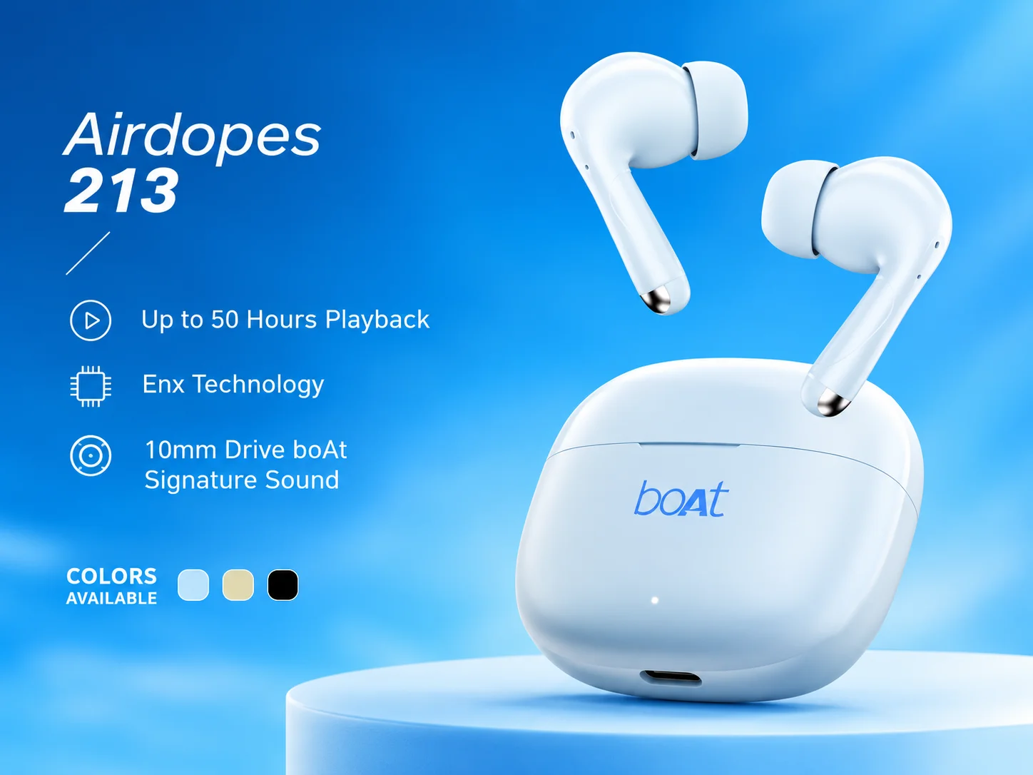 Boat Airdopes 213 True Wireless Earbuds