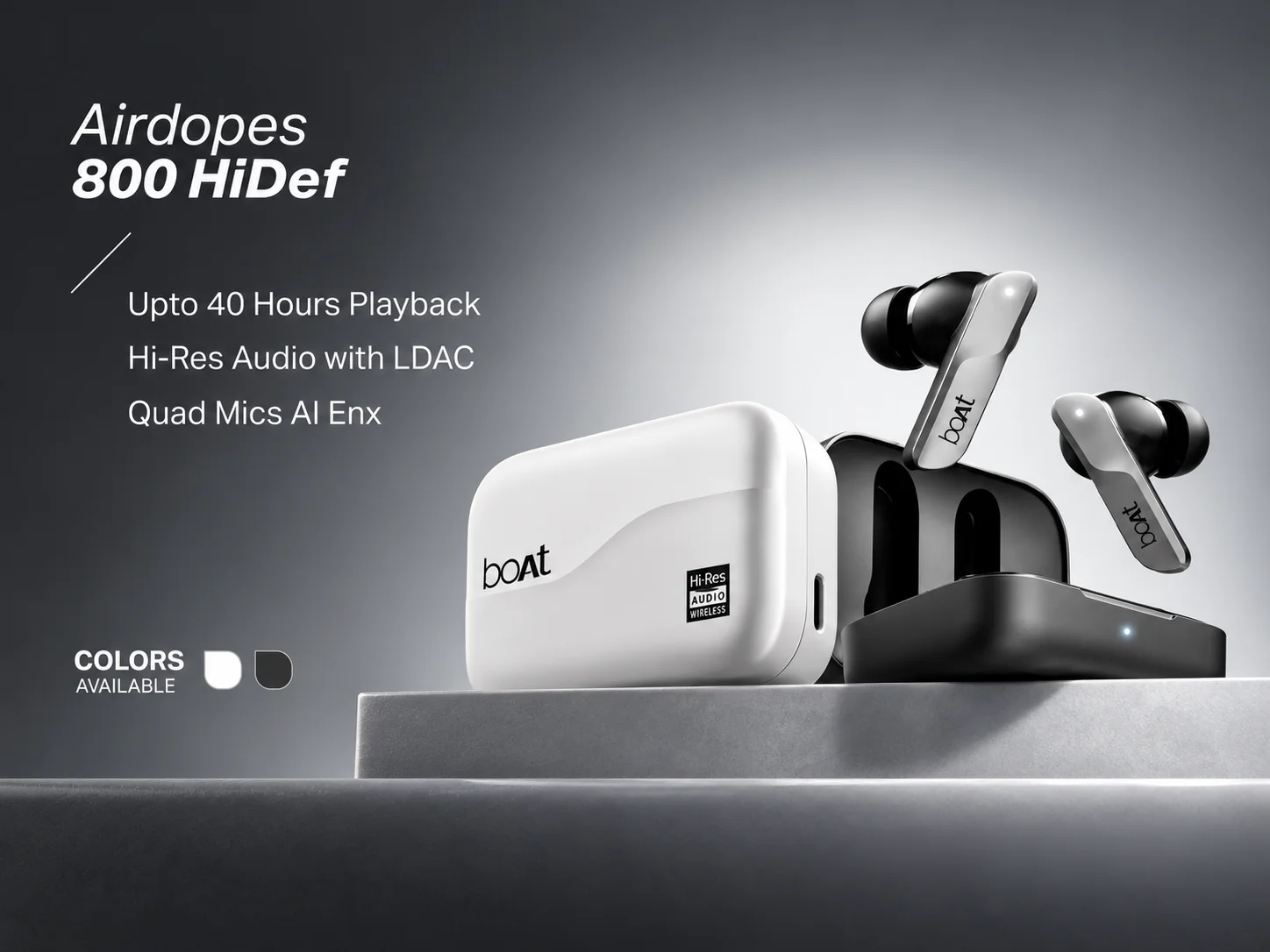 Boat Airdopes 800 HiDef True Wireless Earbuds