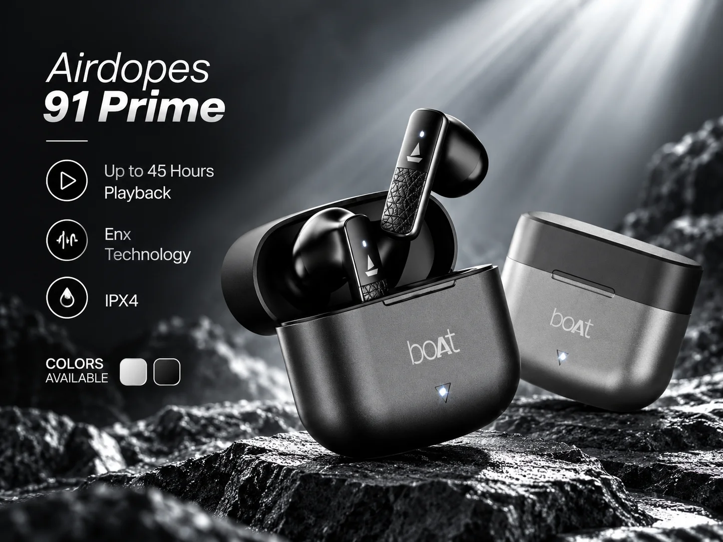 Boat Airdopes 91 Prime True Wireless Earbuds
