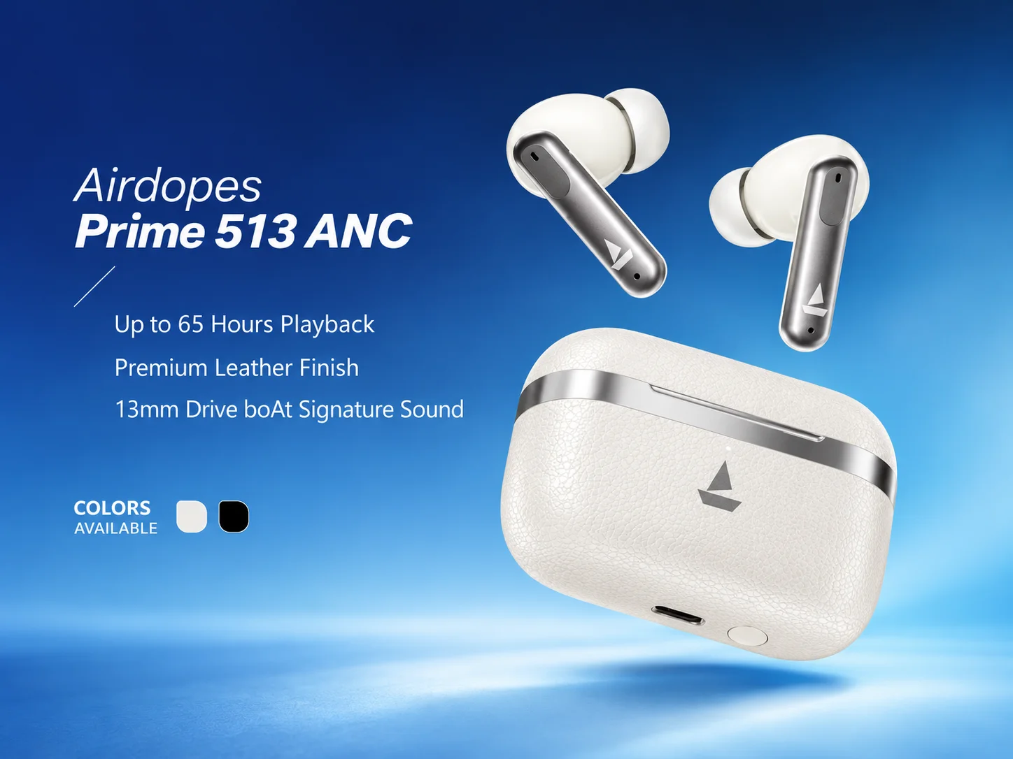 Boat Airdopes Prime 513 ANC True Wireless Earbuds