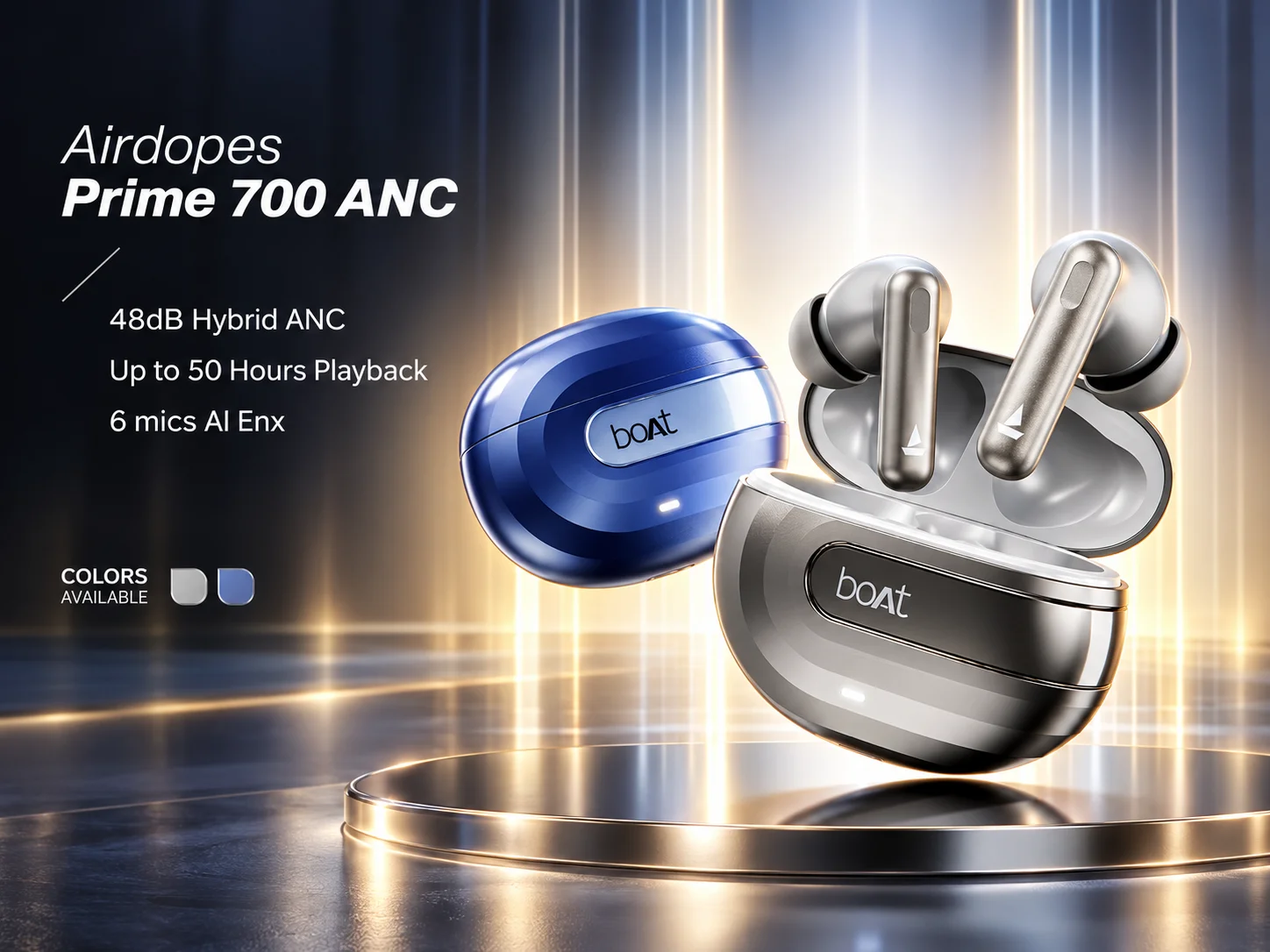 Boat Airdopes Prime 700 ANC True Wireless Earbuds