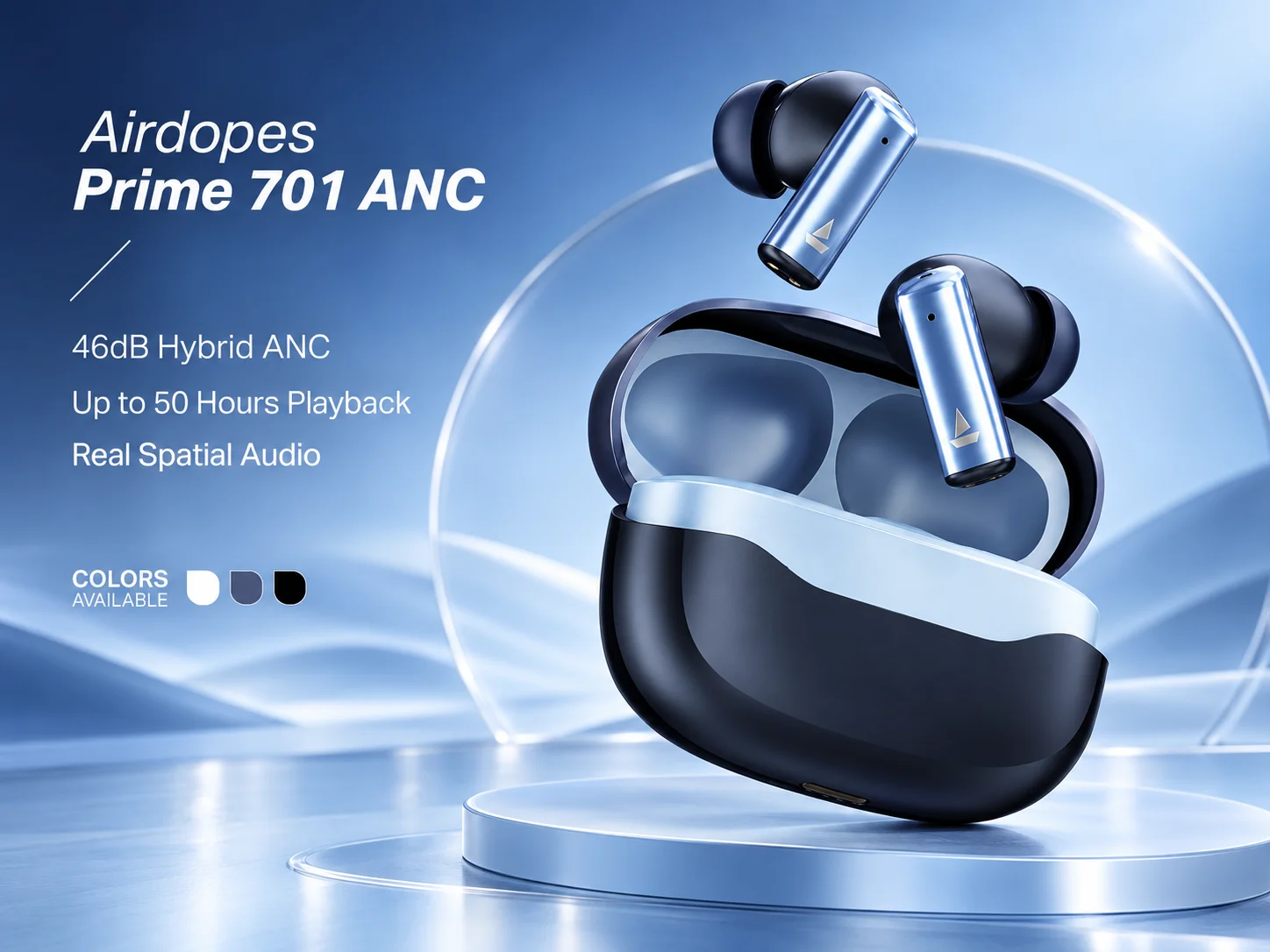 Boat Airdopes Prime 701 ANC True Wireless Earbuds