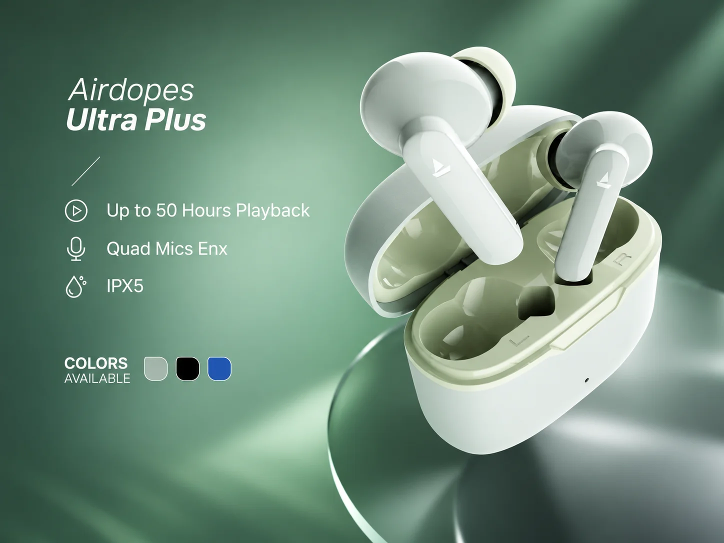 Boat Airdopes Ultra Plus True Wireless Earbuds
