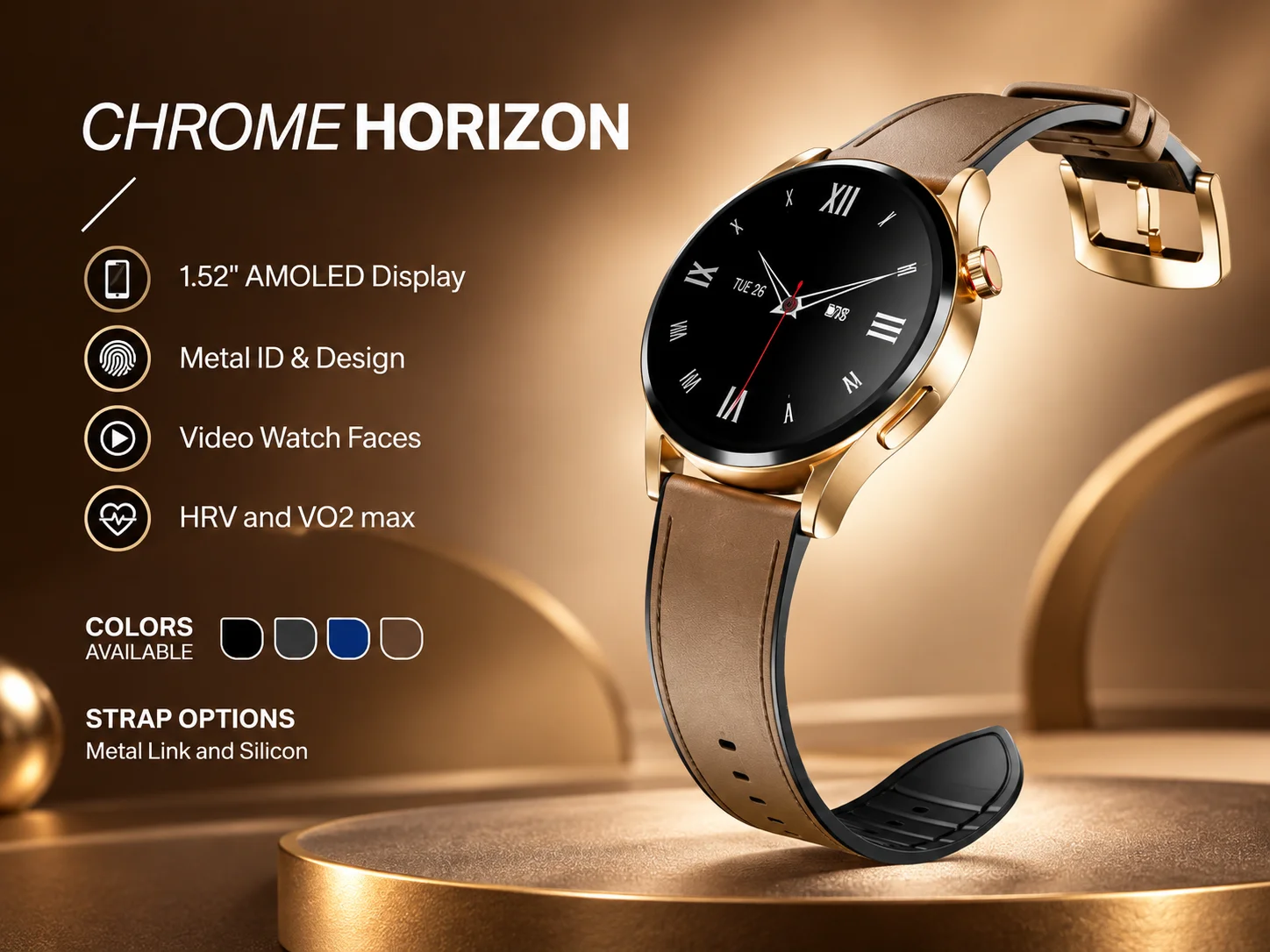 Boat Chrome HORIZON Smartwatch