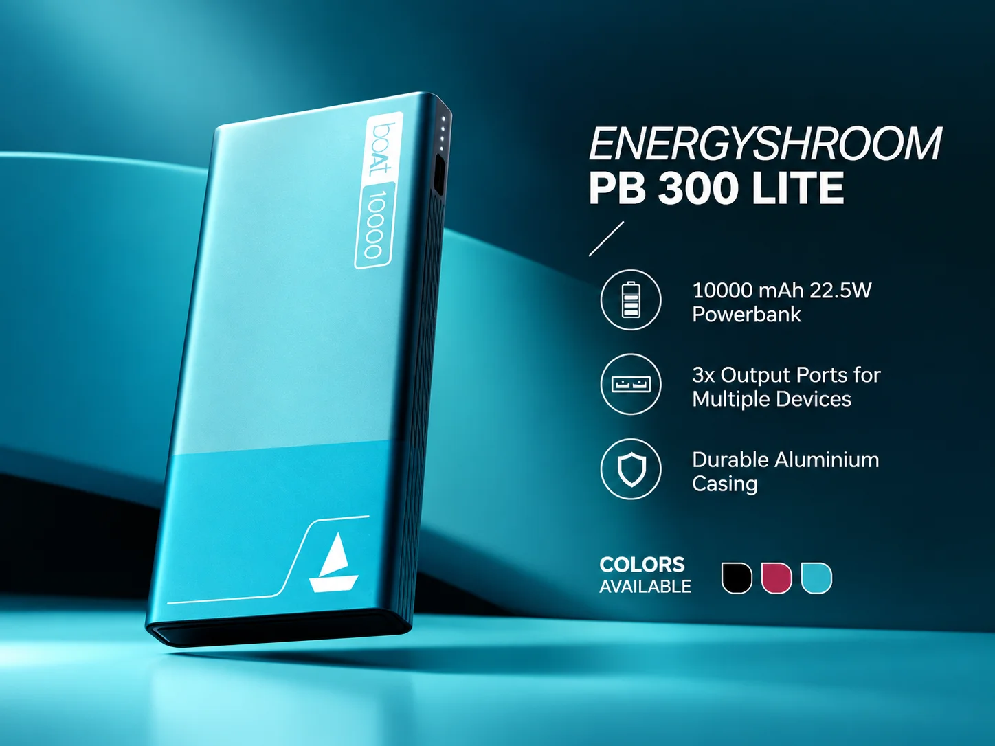 Boat EnergyShroom PB 300 LITE Power Bank