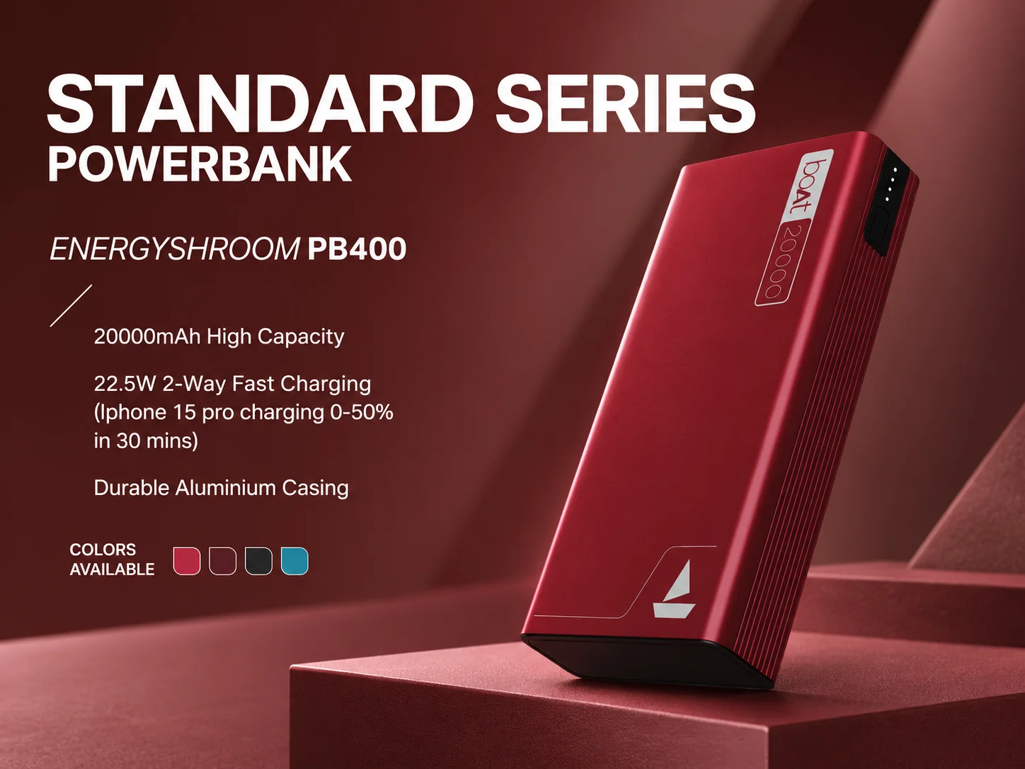 Boat EnergyShroom PB 400 Power Bank