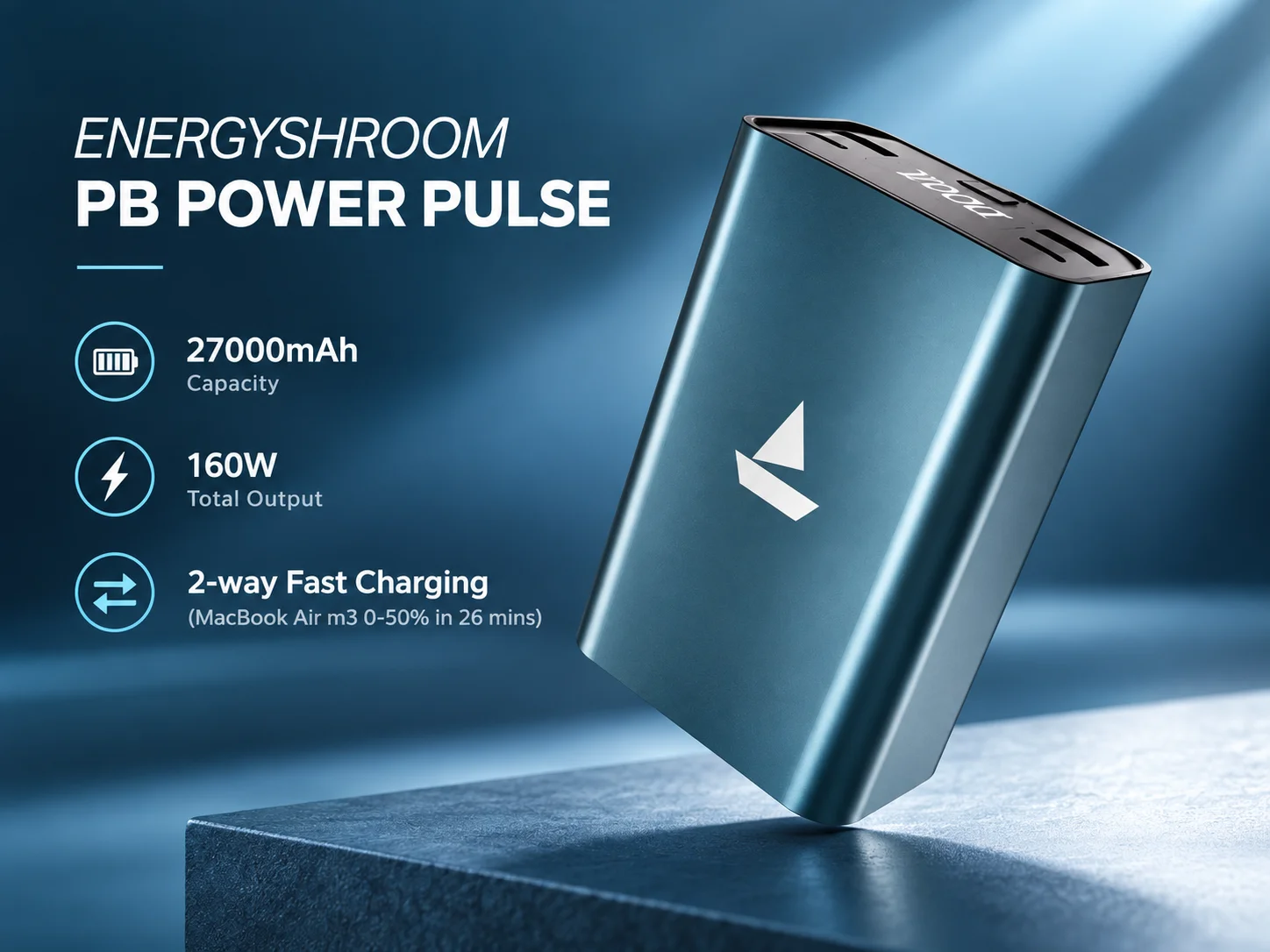 Boat EnergyShroom PB POWER PULSE Power Bank
