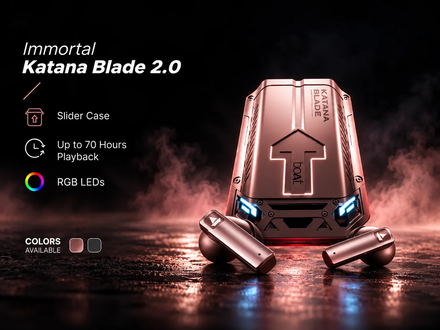 Boat Immortal Katana Blade 2.0 True Wireless Earbuds