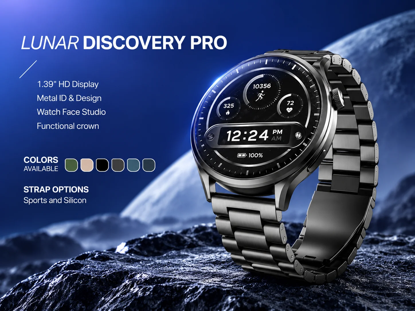 Boat Lunar DISCOVERY PRO Smartwatch
