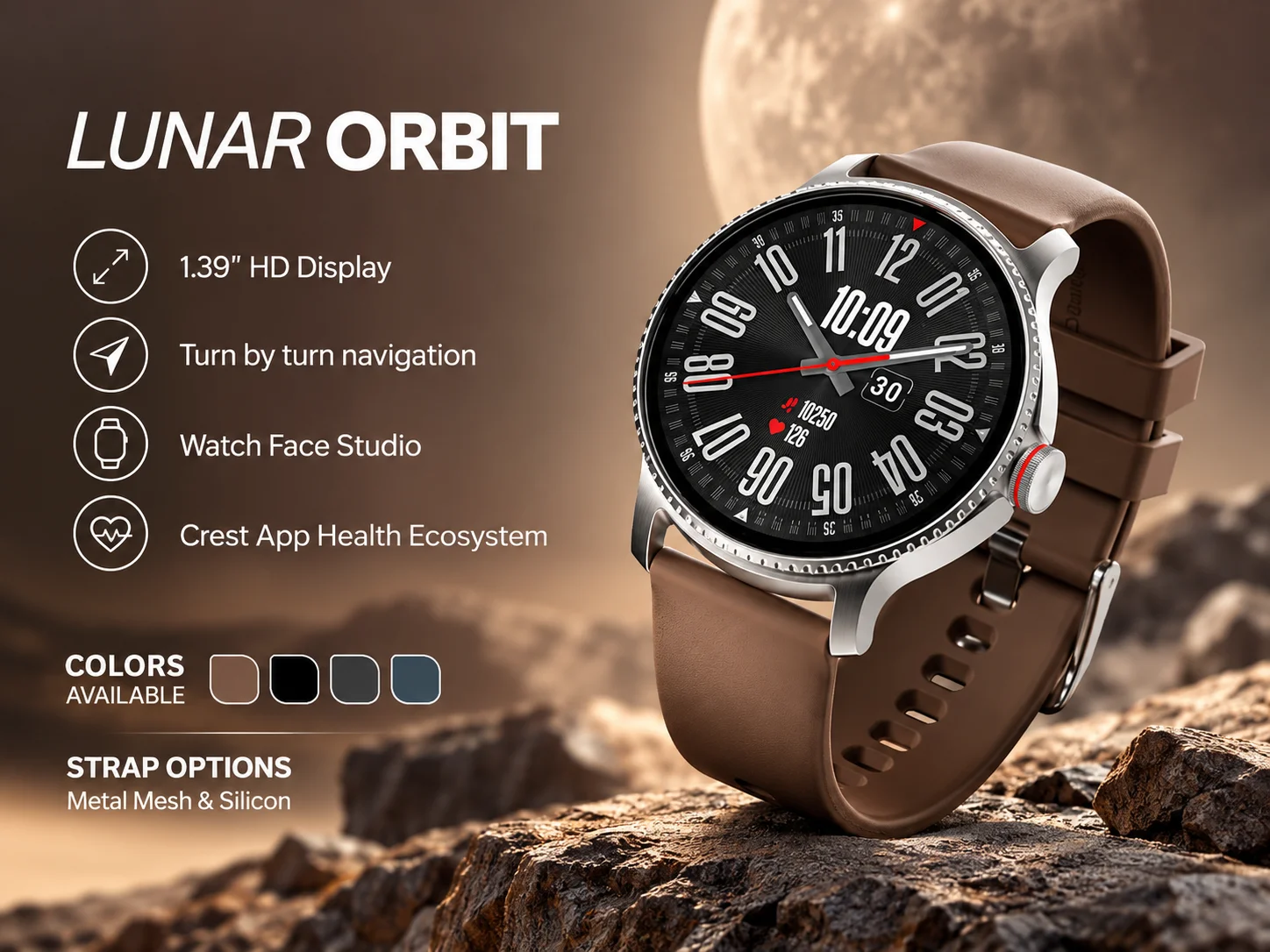 Boat Lunar ORBIT Smartwatch