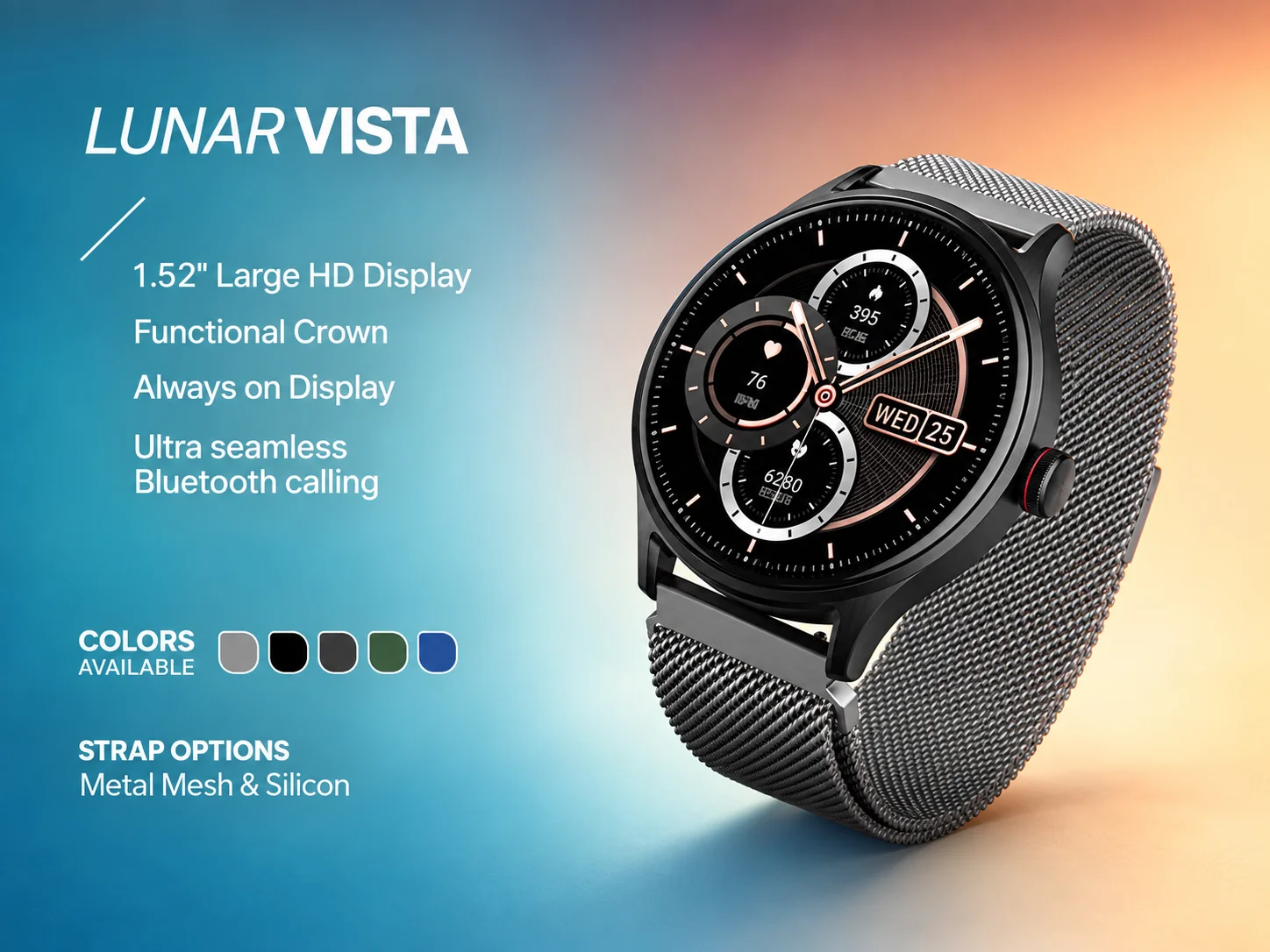 Boat Lunar VISTA Smartwatch