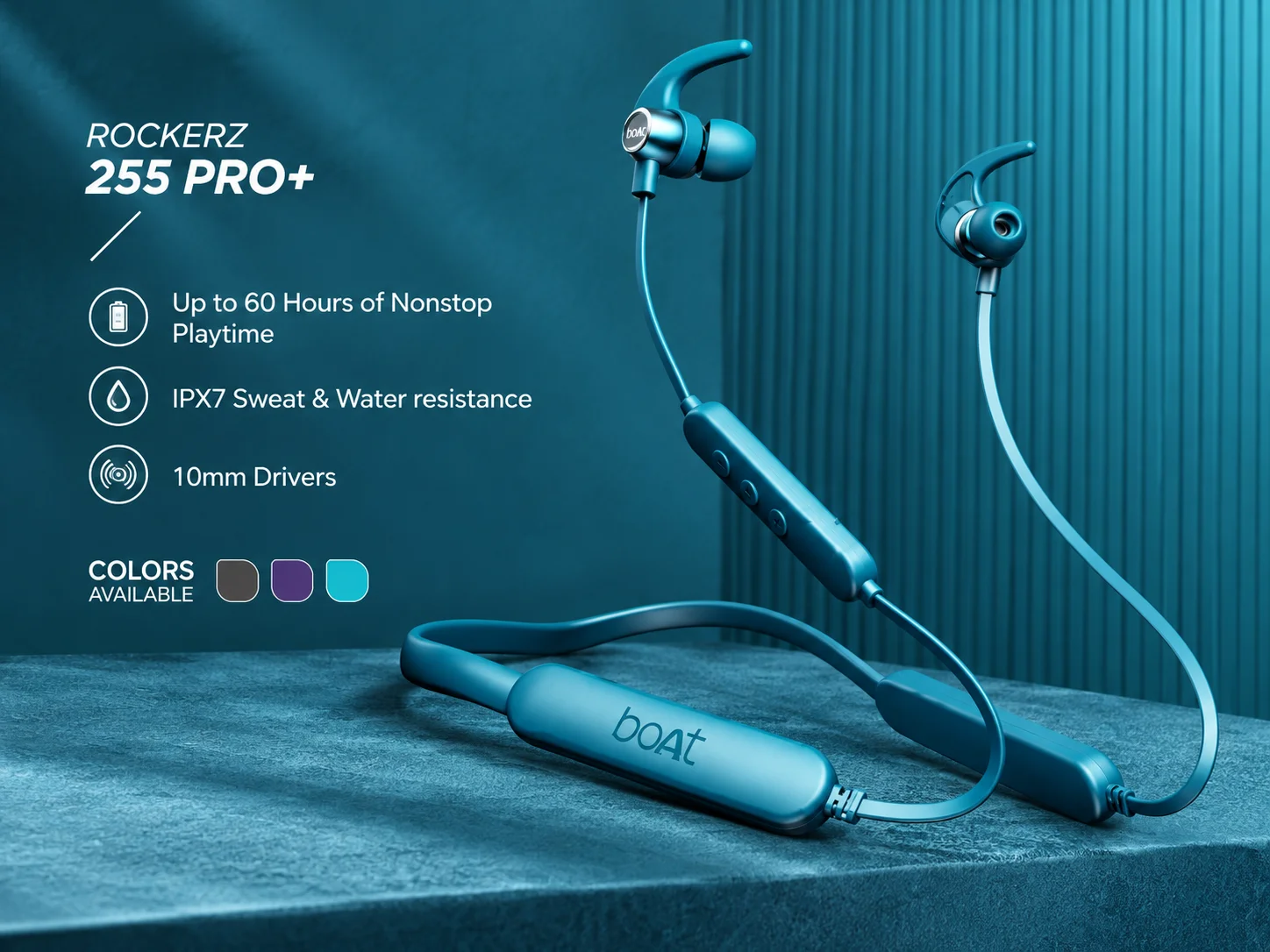 Boat Rockerz 255 PRO+ Wireless Neckband