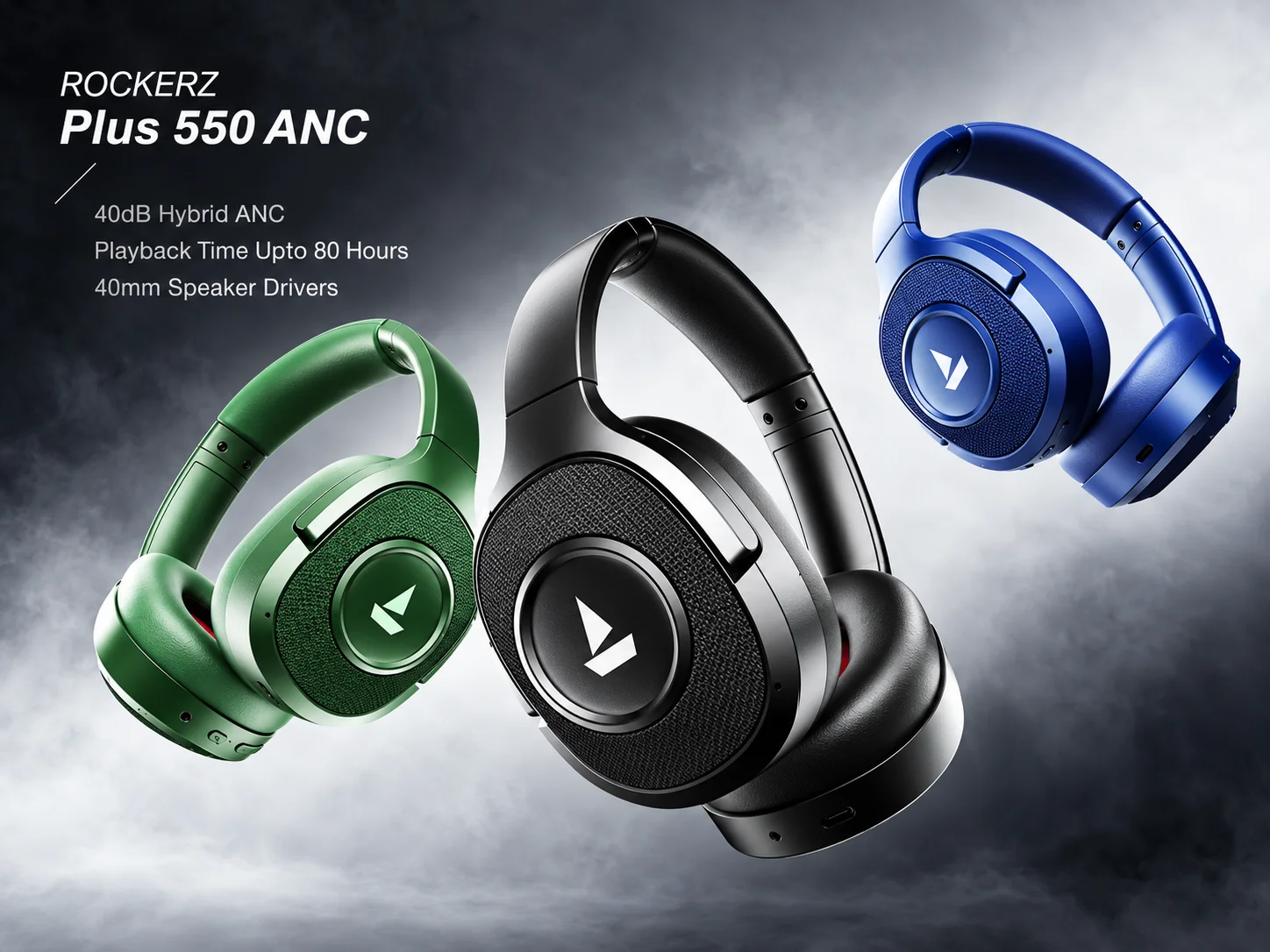 Boat Rockerz Plus 550 ANC Wireless Headphones