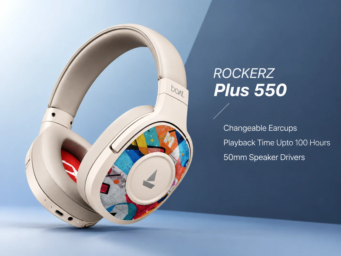Boat Rockerz Plus 550 Wireless Headphones