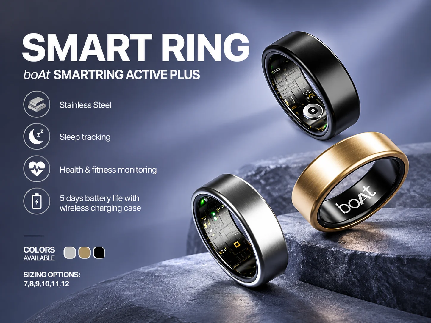 Boat Smart Ring SMARTRING ACTIVE PLUS