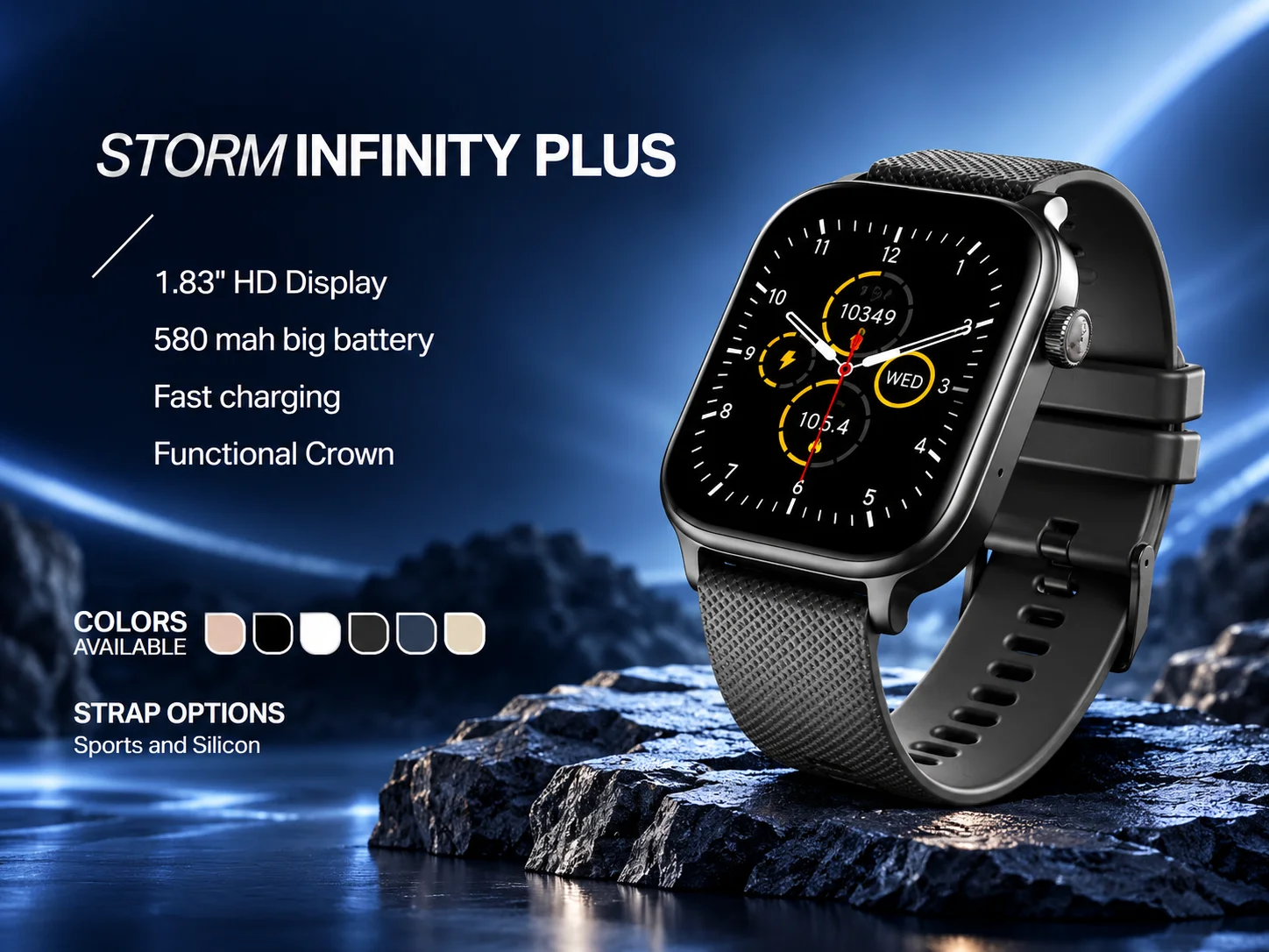 Boat Storm INFINITY PLUS Smartwatch