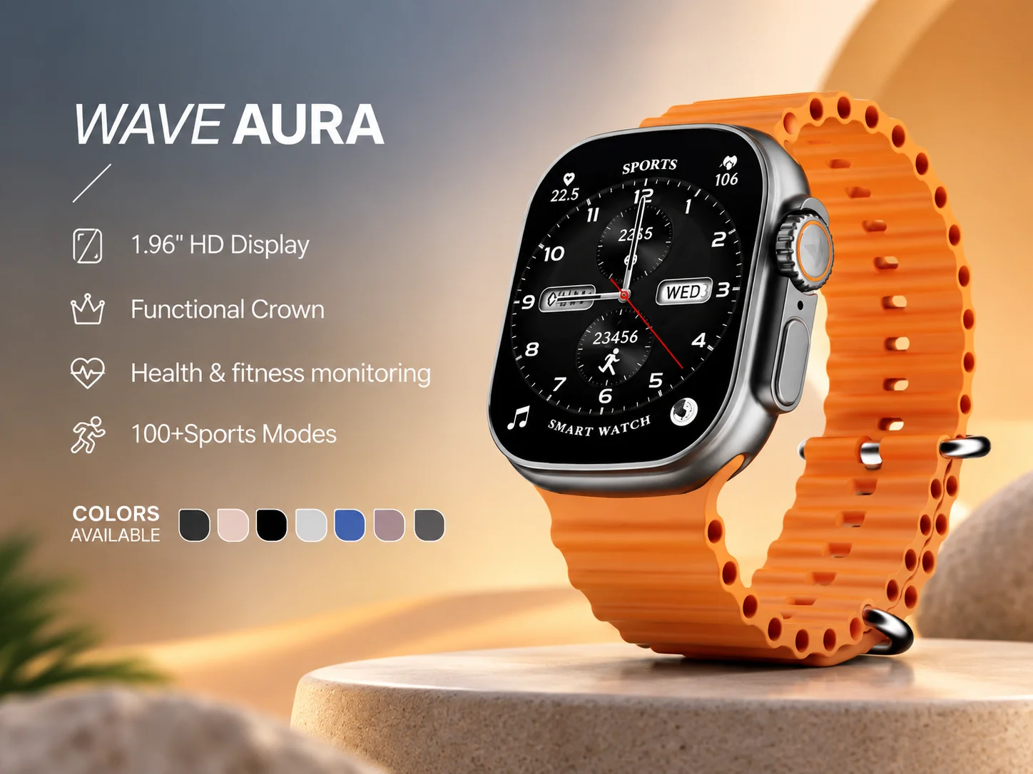 Boat Wave AURA Smartwatch