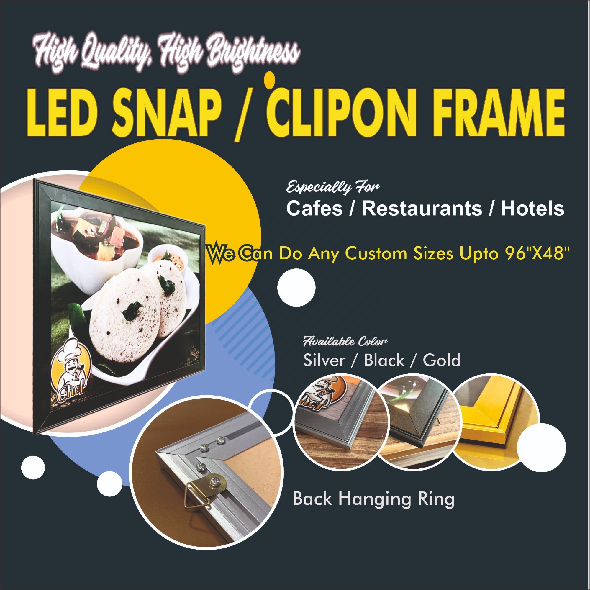 Aluminium Clip On Board