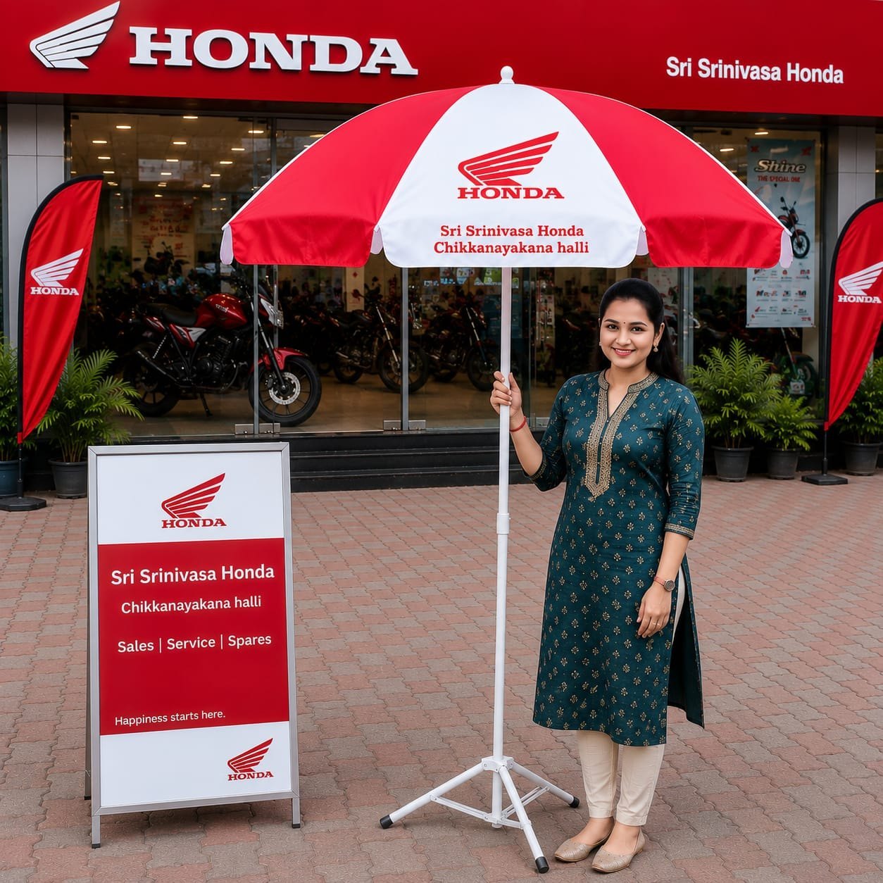 Polyester Promotional Umbrella